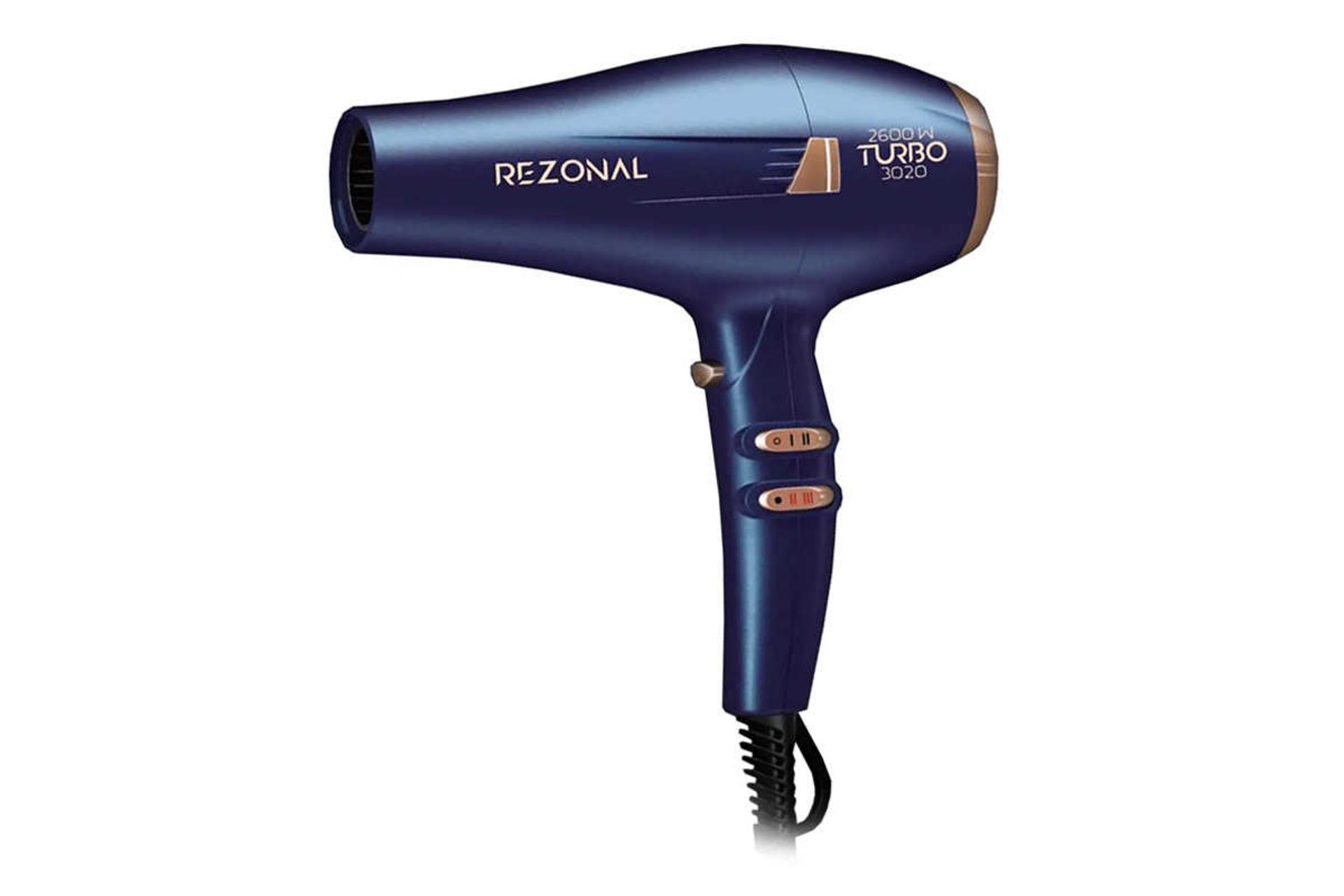 نمای سمت راست سشوار رزونال 3020