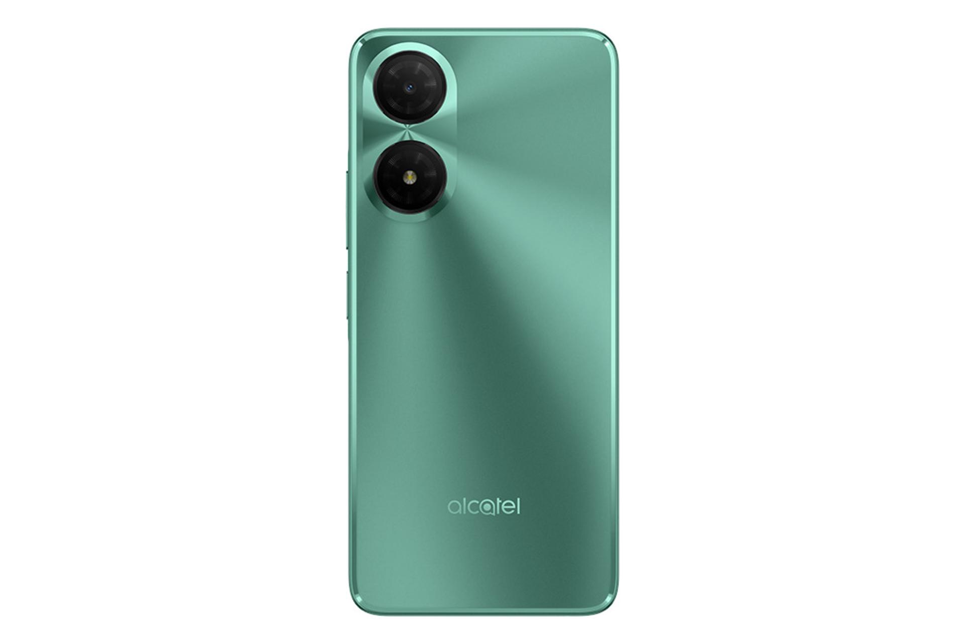 پنل پشت و چینش دوربین گوشی موبایل آلکاتل 3 نسخه 2025 سبز / alcatel 3 2025