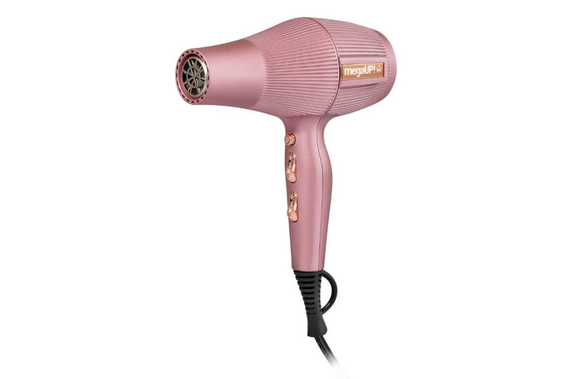 نمای سمت راست سشوار مگاآپ R1 رنگ صورتی