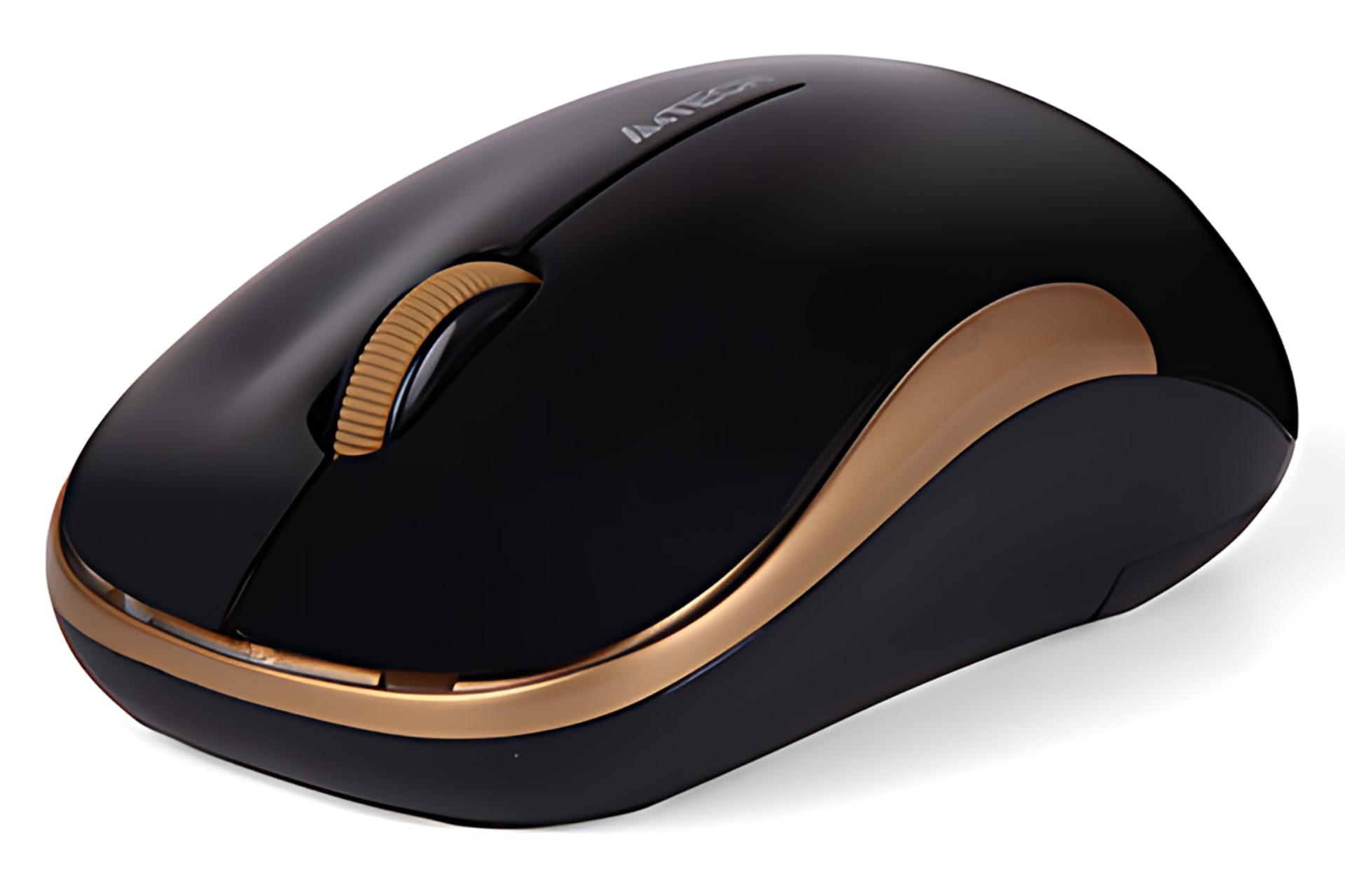 رنگ مشکی-طلایی ماوس ای فورتک A4TECH G3-300NS
