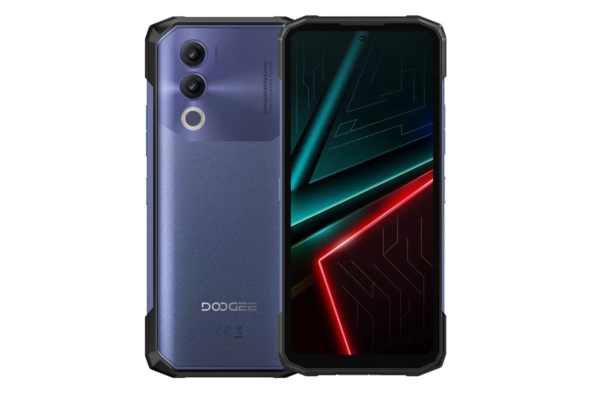 پنل جلو و پشت گوشی موبایل دوجی Doogee Blade20 بنفش
