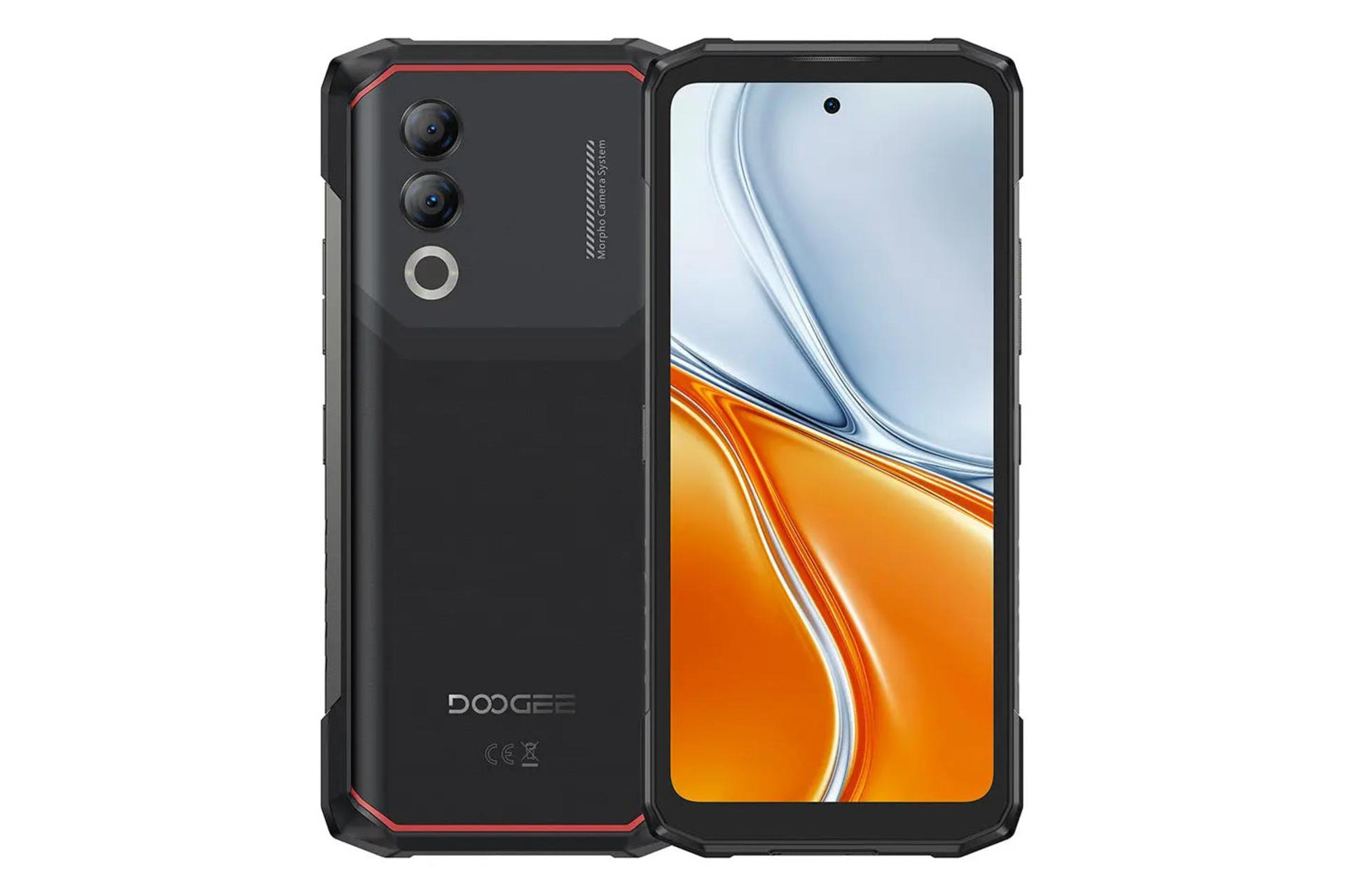 پنل جلو و پشت گوشی موبایل Blade20 توربو دوجی مشکی / Doogee Blade20 Turbo