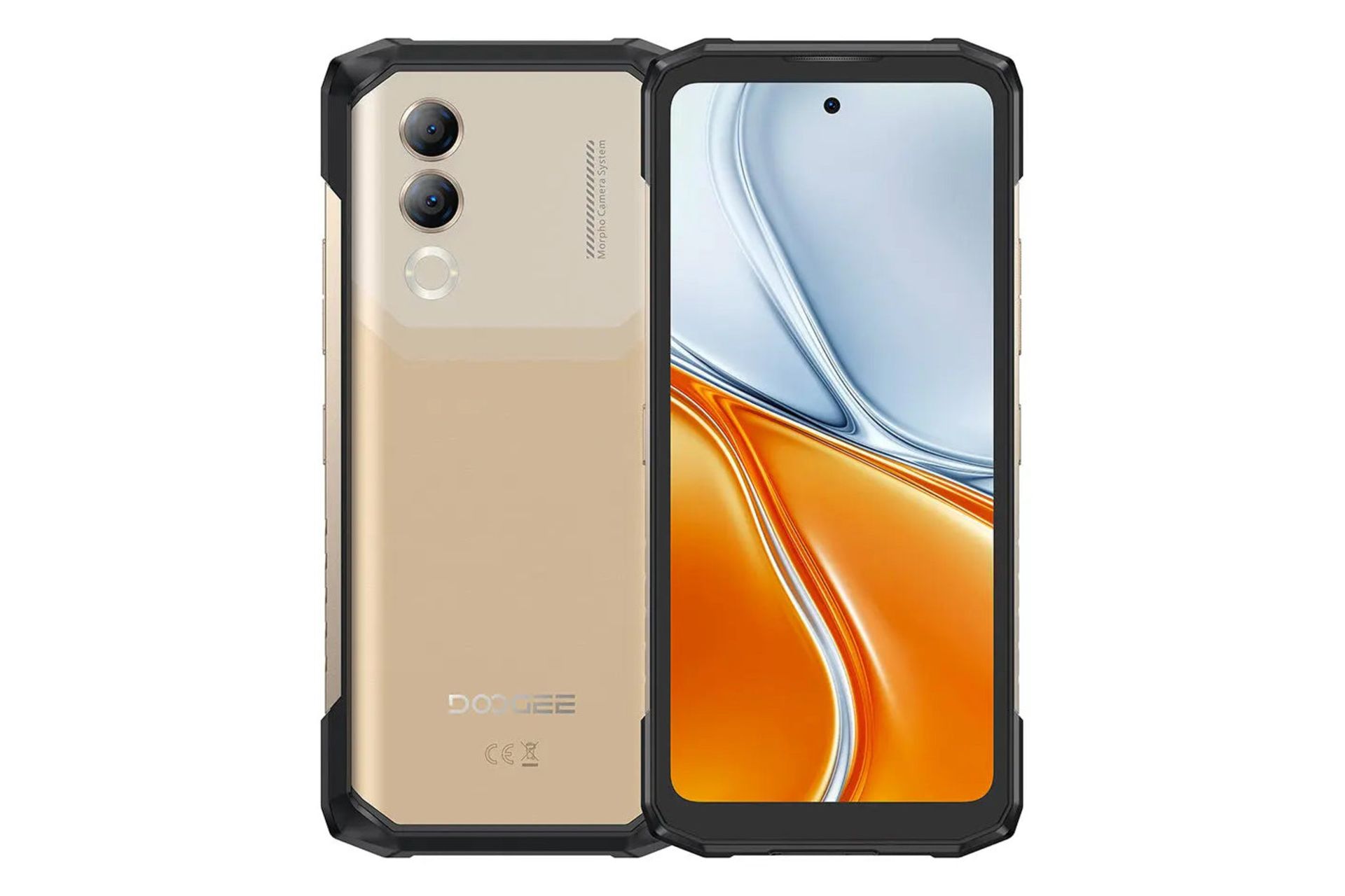 پنل جلو و پشت گوشی موبایل Blade20 توربو دوجی طلایی / Doogee Blade20 Turbo