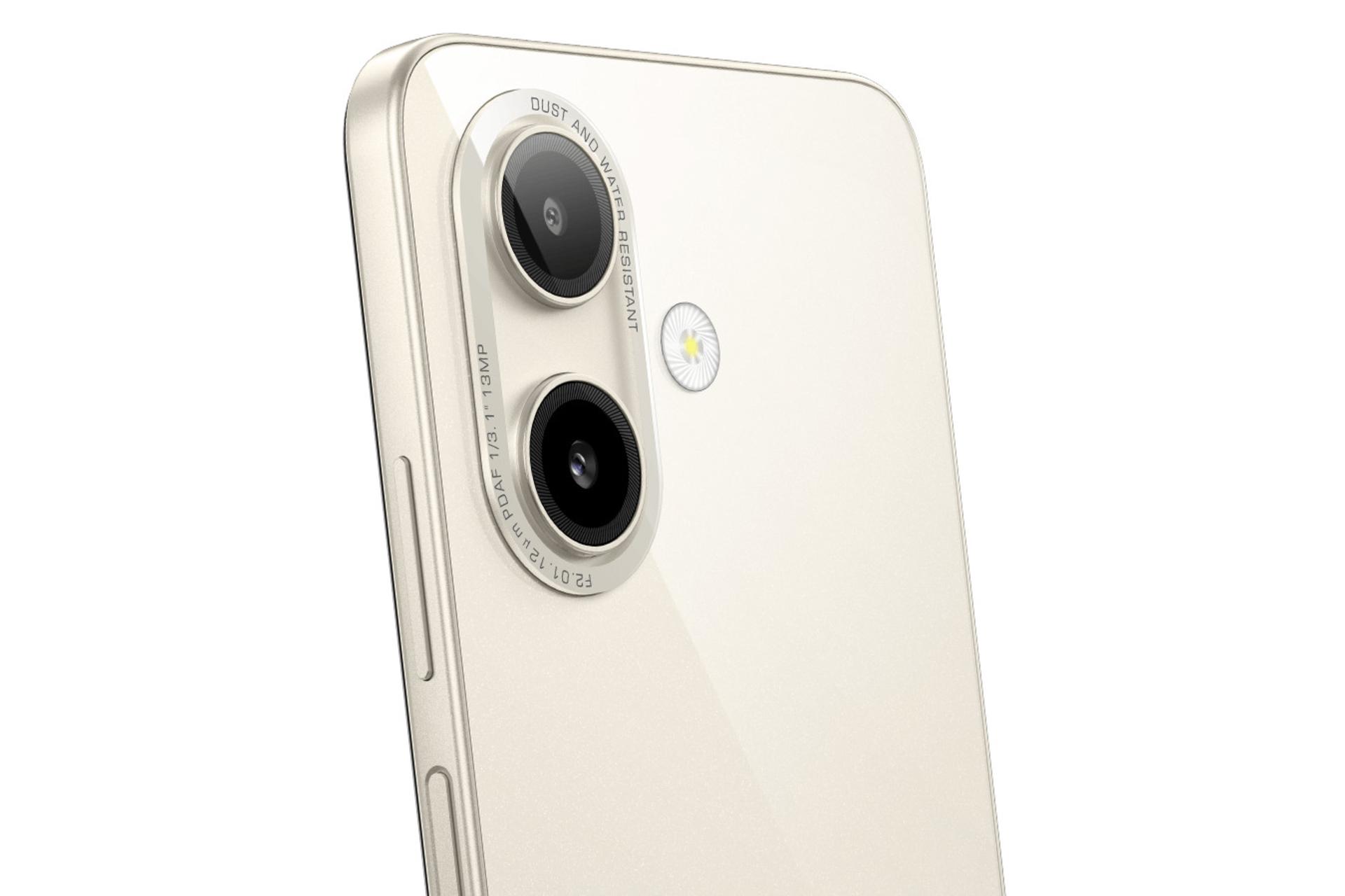 چینش دوربین گوشی موبایل لاوا Lava Yuva Star 2 کرم رنگ