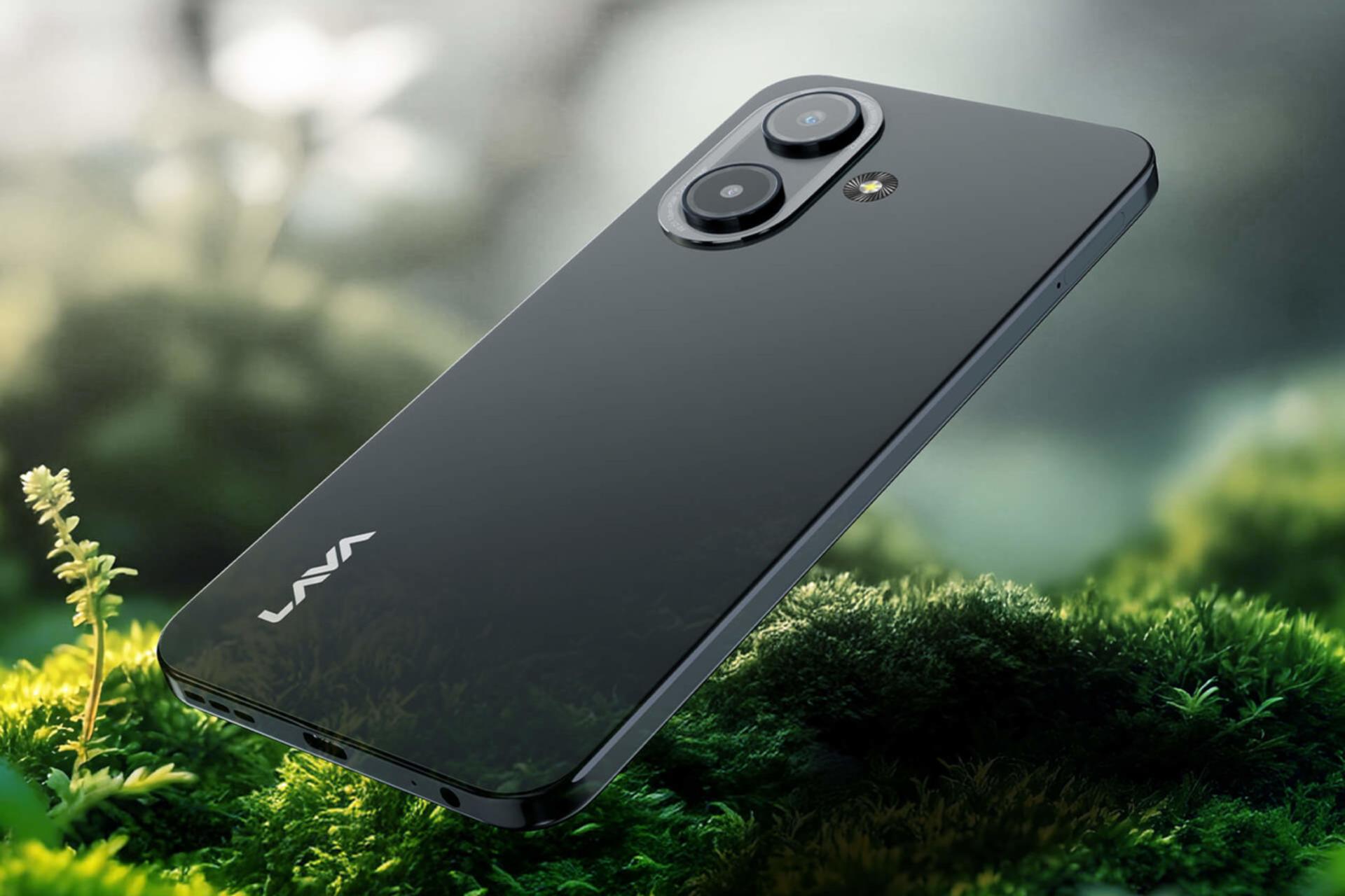 نمای جانبی گوشی موبایل لاوا Lava Yuva Star 2 مشکی