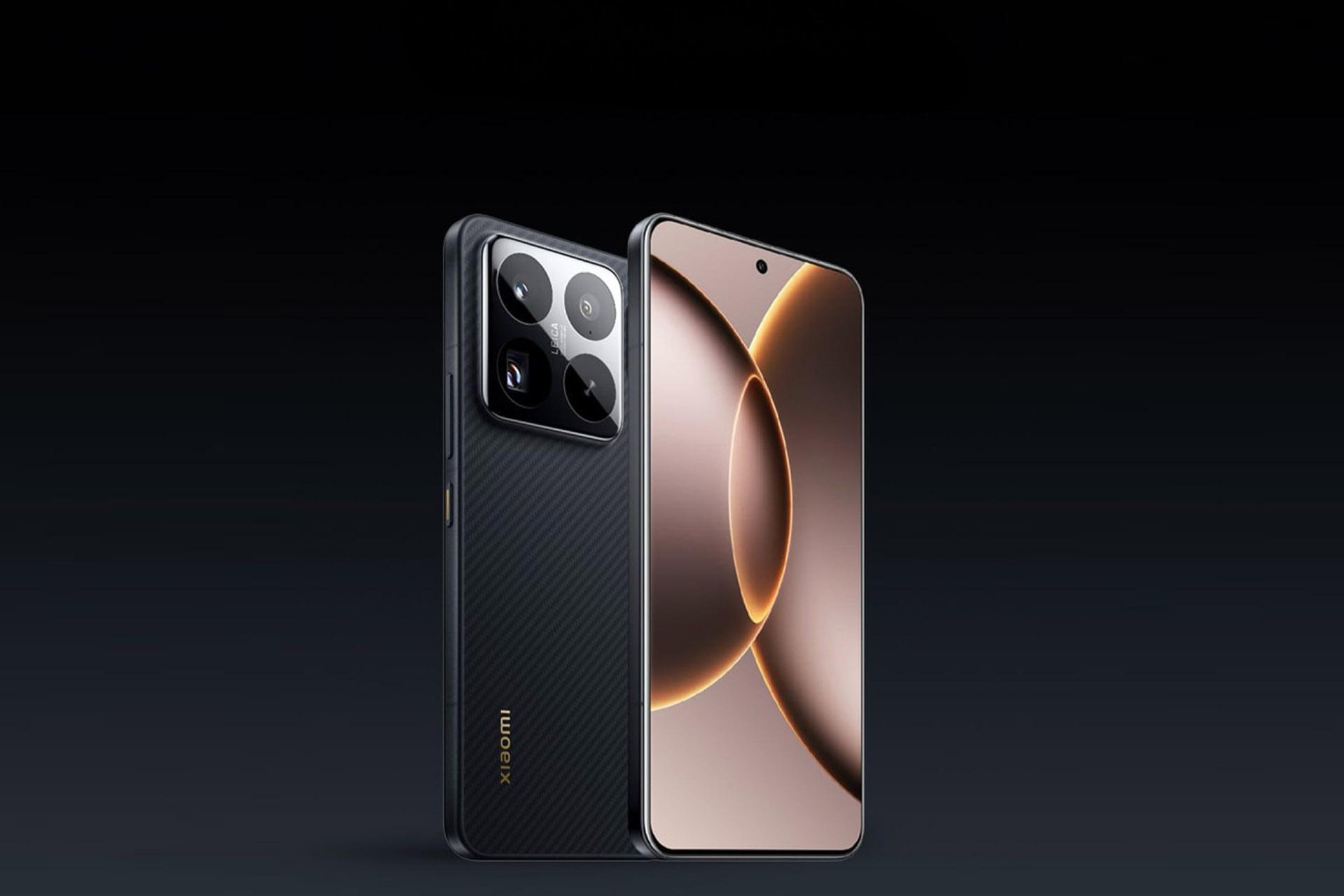 نمای پشتی و جلویی گوشی شیائومی 15S پرو