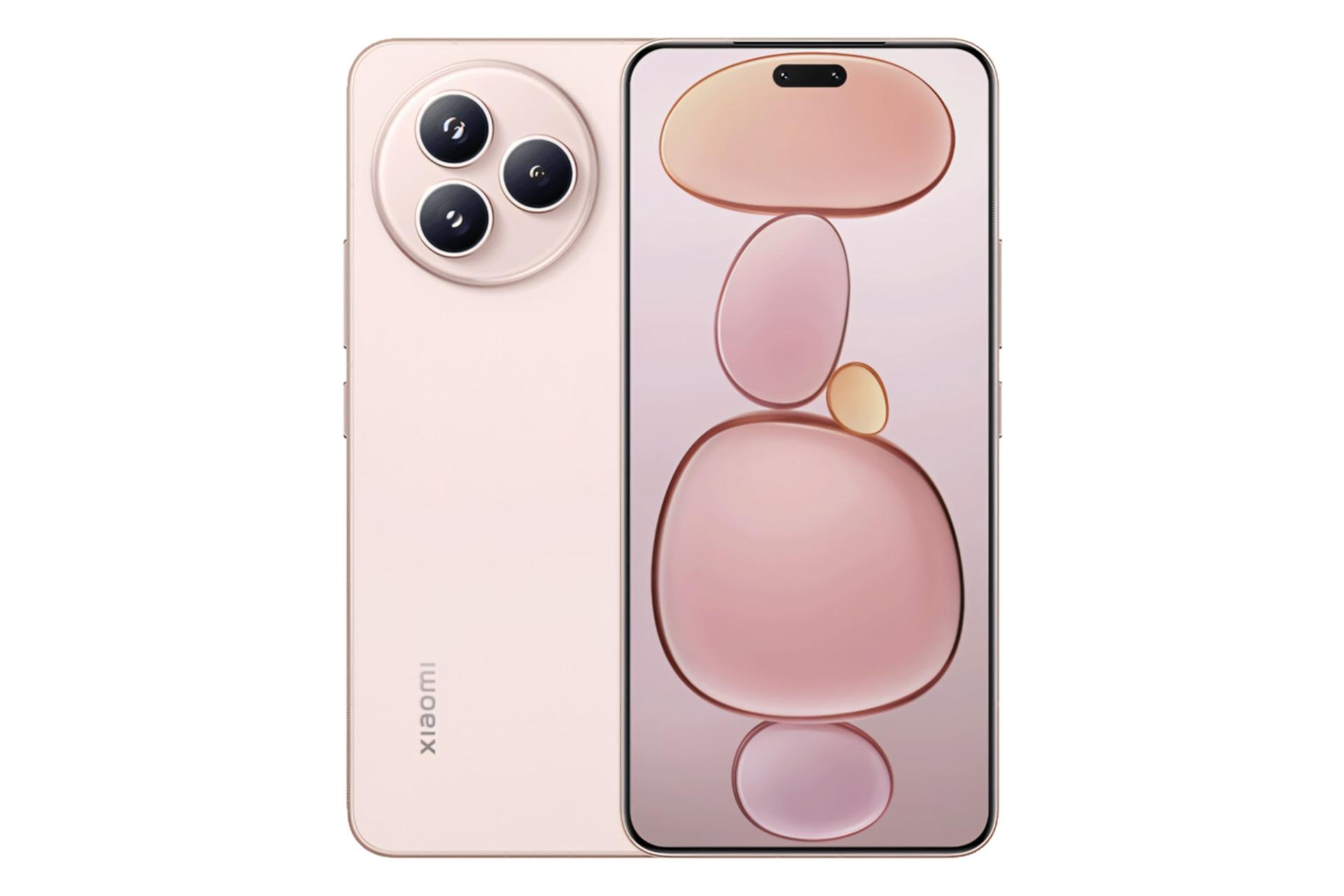 پنل جلو و پشت گوشی موبایل Civi 5 پرو شیائومی صورتی / Xiaomi Civi 5 Pro