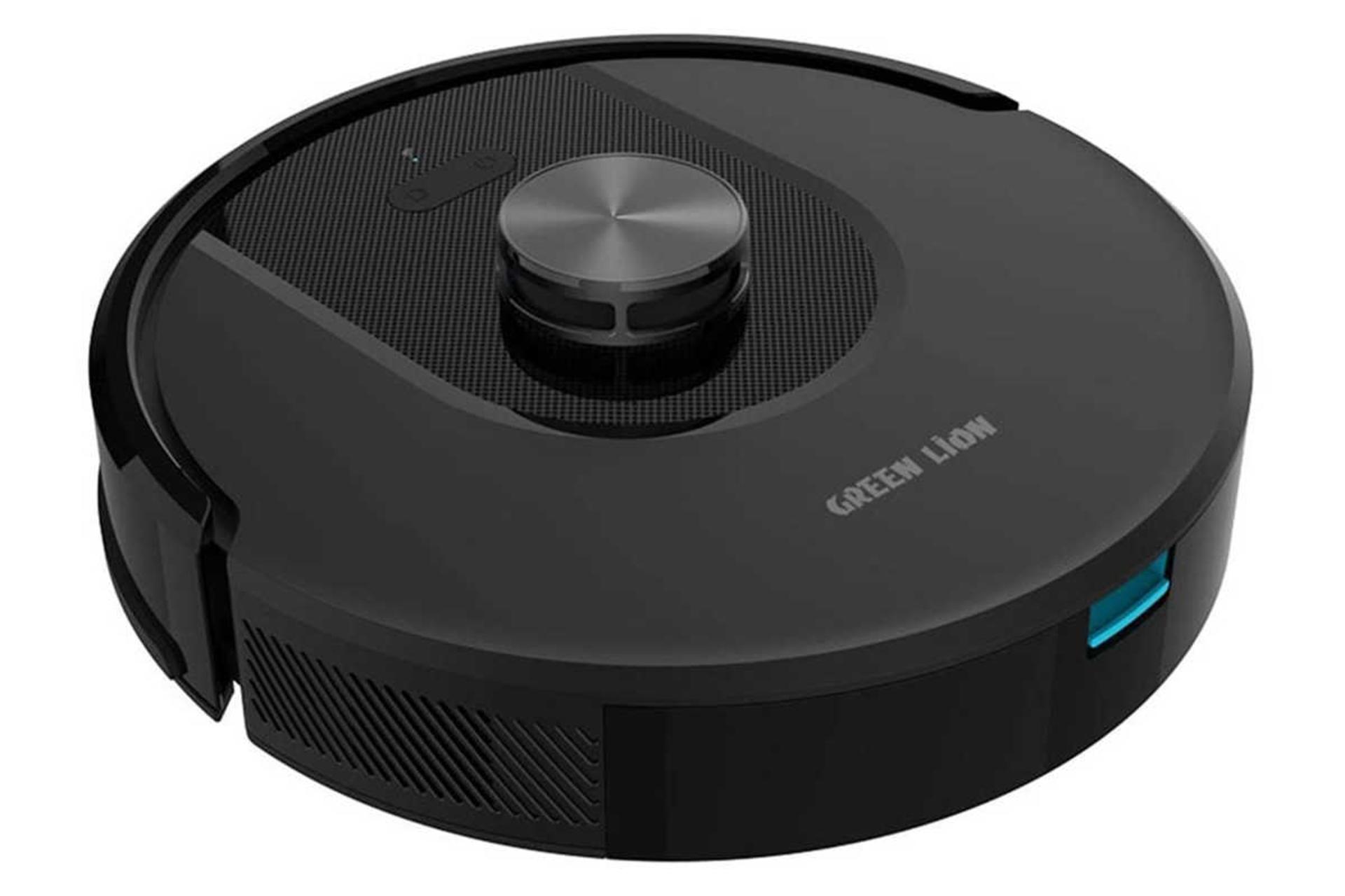 نمای راست جارو رباتیک گرین لیون GNSMRVACM رنگ مشکی