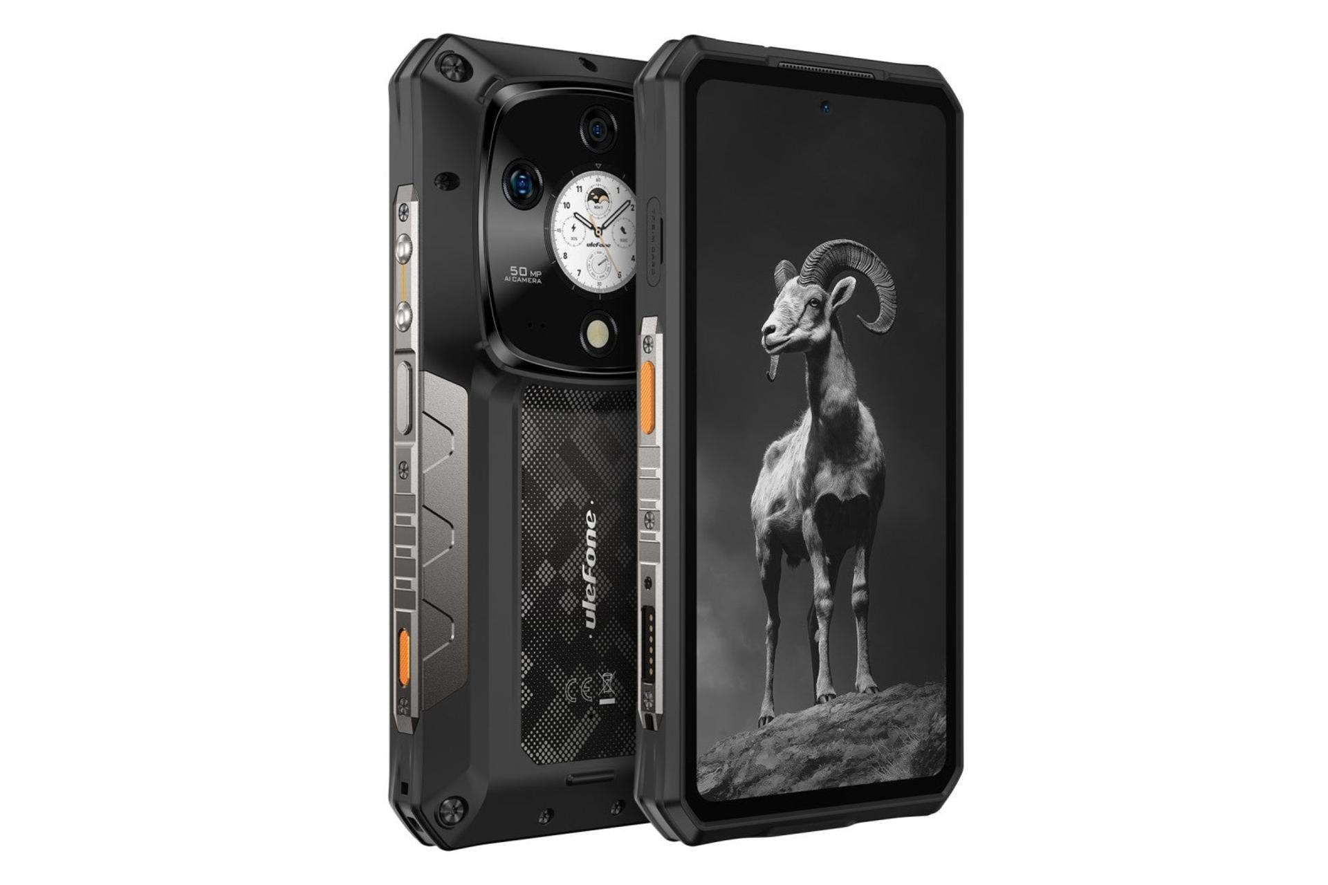نمای جانبی گوشی موبایل آرمور 28 پرو یولفون / Ulefone Armor 28 Pro