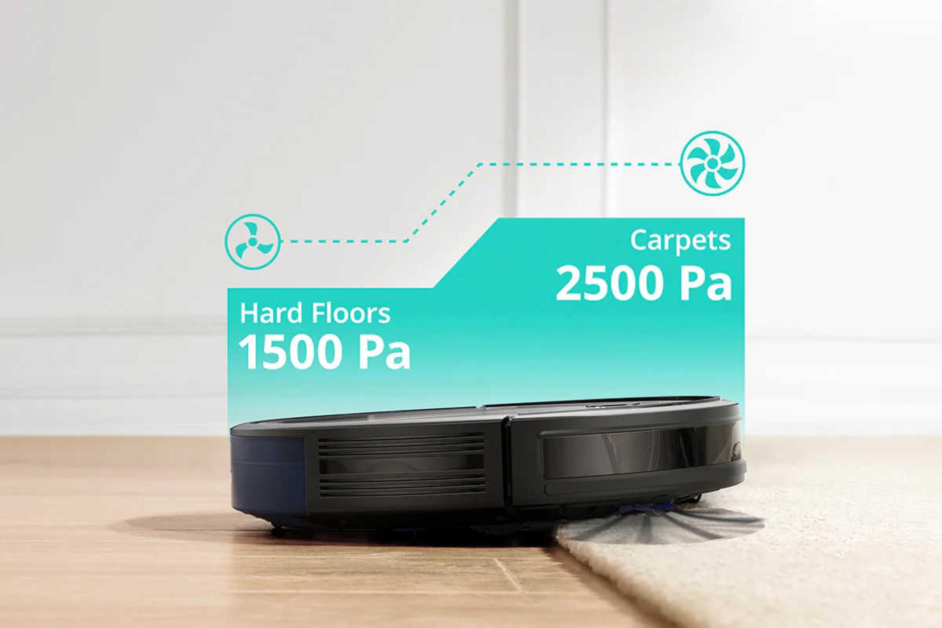 سنسور فرش جارو رباتیک یوفی RoboVac G20 Hybrid
