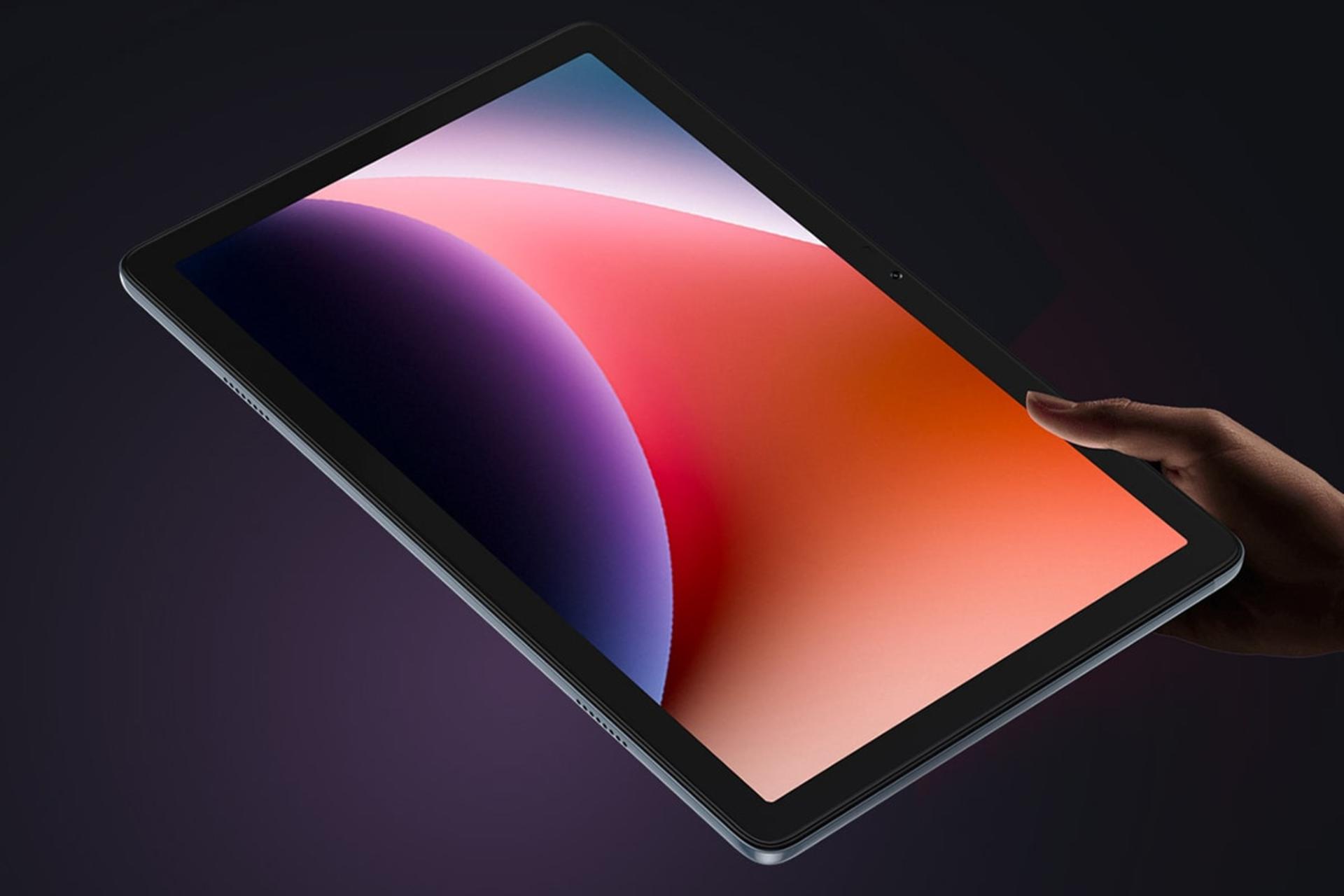 نمای نیمرخ تبلت کوبوت تب 65 / CUBOT Tab 65 با نمایشگر روشن و نمایش لبه کناری