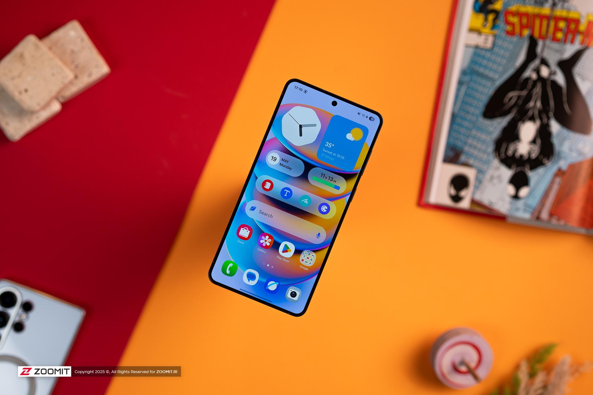 رابط کاربری One UI روی گلکسی اس ۲۵ اج