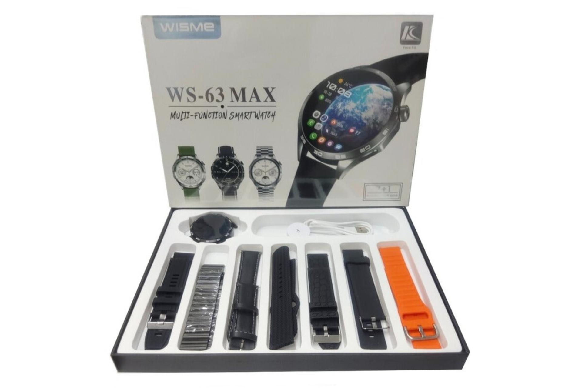اقلام همراه ساعت هوشمند ویسمی WISME WS-63 Max