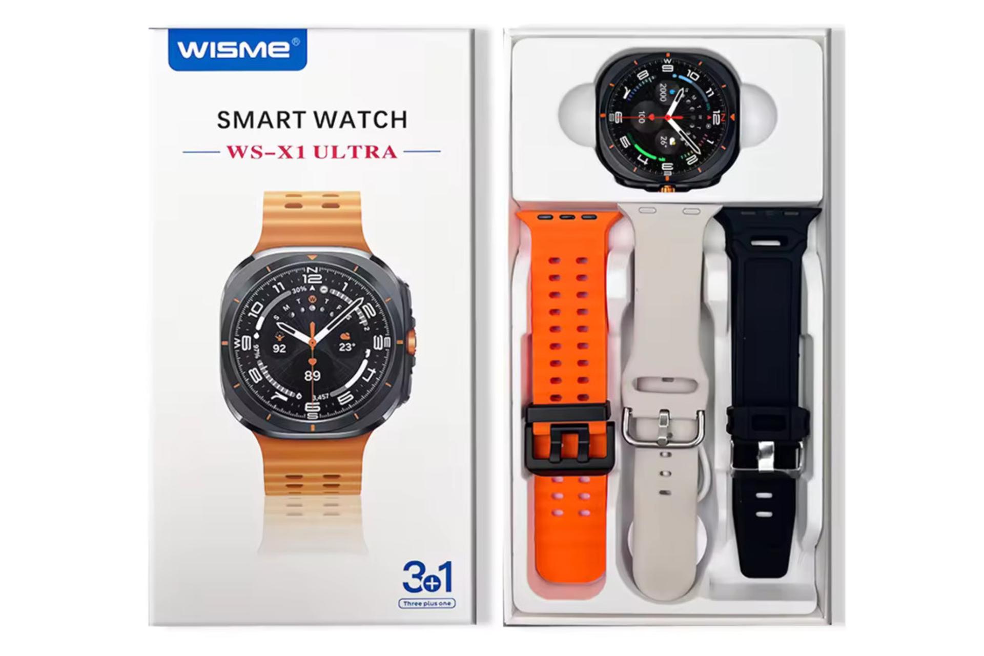 اقلام همراه ساعت هوشمند ویسمی WISME WS-X1 Ultra