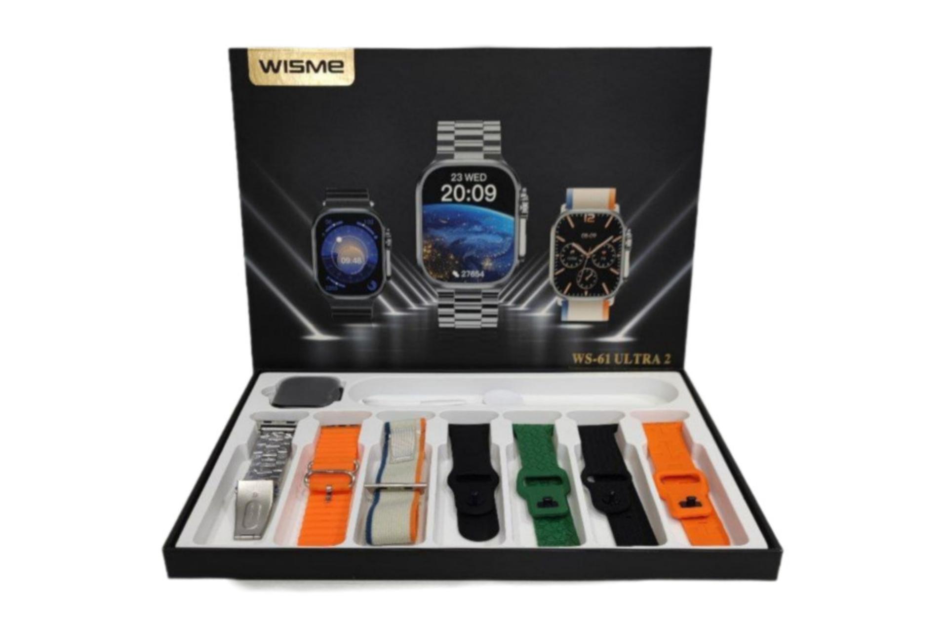 اقلام همراه ساعت هوشمند ویسمی WISME WS-61 Ultra 2