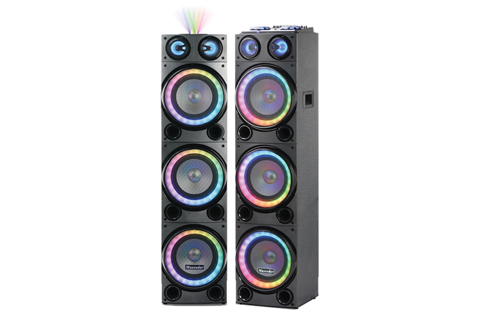 ابعاد و اندازه اسپیکر مکسیدر MX-DJ3102 CN621