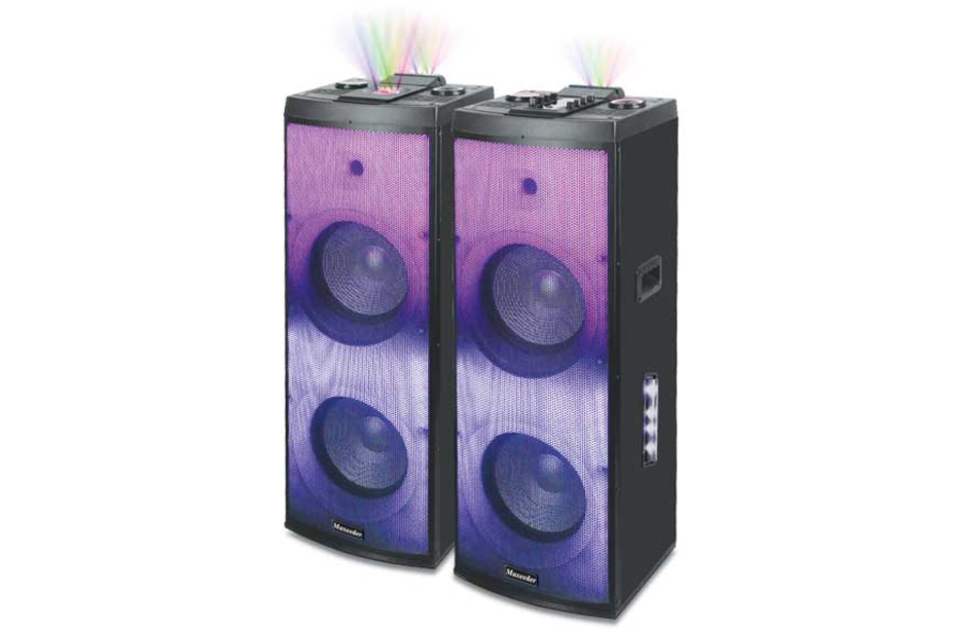 ابعاد و اندازه اسپیکر مکسیدر MX-DJ2152 AL1522LP5