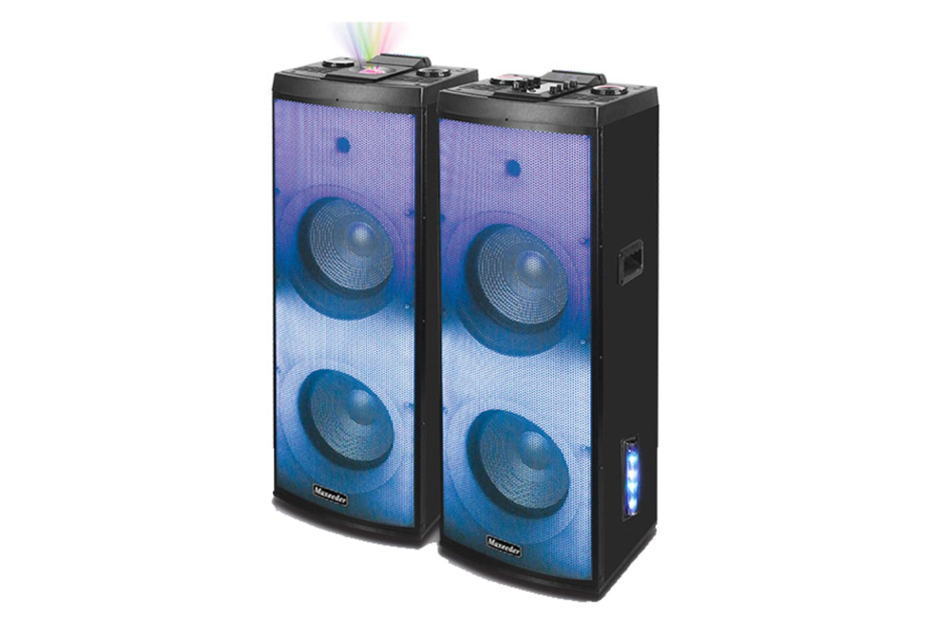 ابعاد و اندازه اسپیکر مکسیدر MX-DJ2122 AL1229LP5