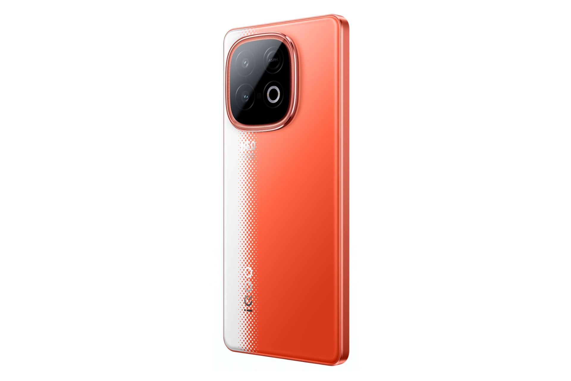 پنل پشت و چینش دوربین گوشی موبایل iQOO Neo 10 نسخه گلوبال قرمز و سفید / vivo iQOO Neo 10 Global