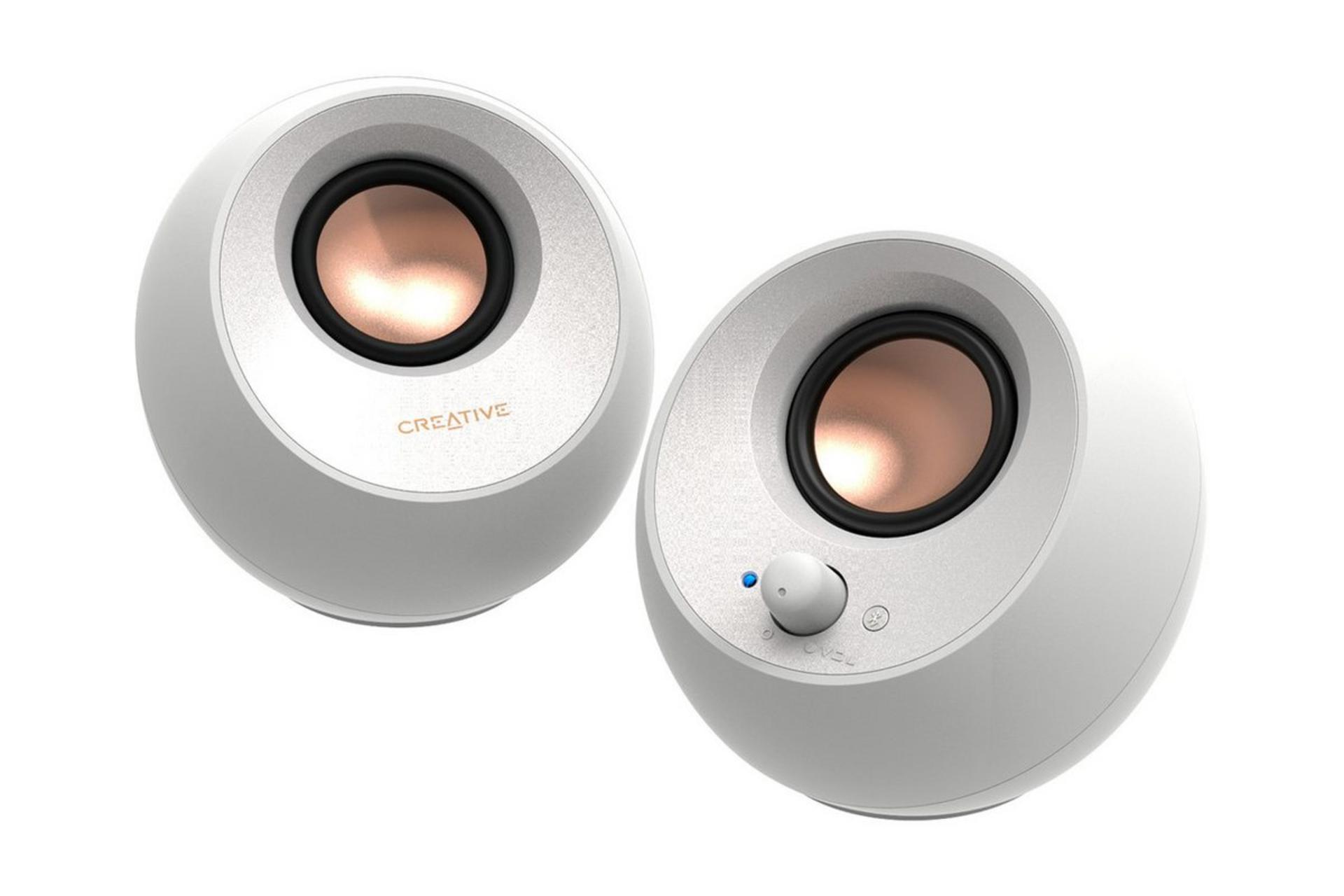 اسپیکر کریتیو Pebble V3 رنگ سفید