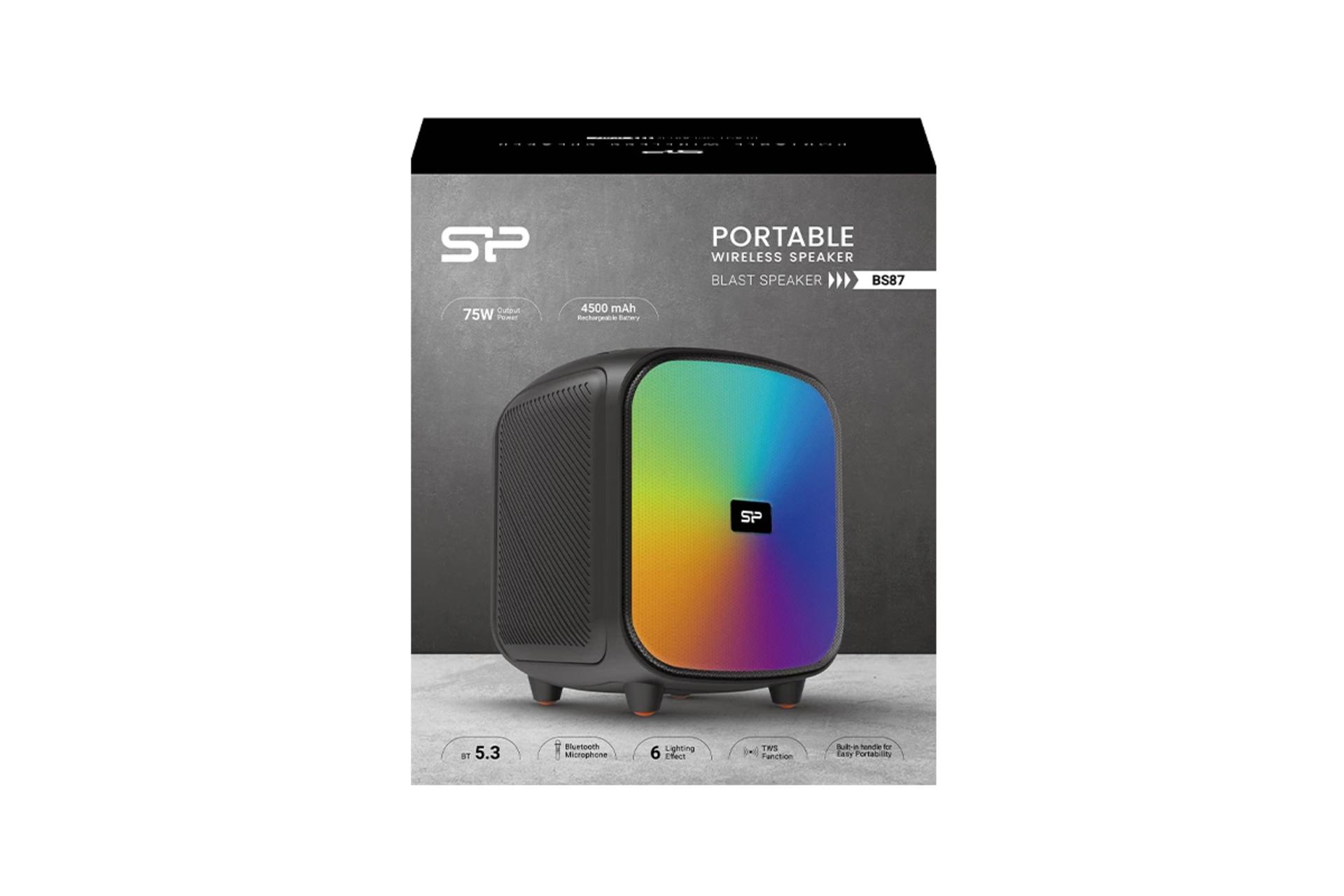 جعبه اسپیکر سیلیکون پاور Blast Speaker BS87