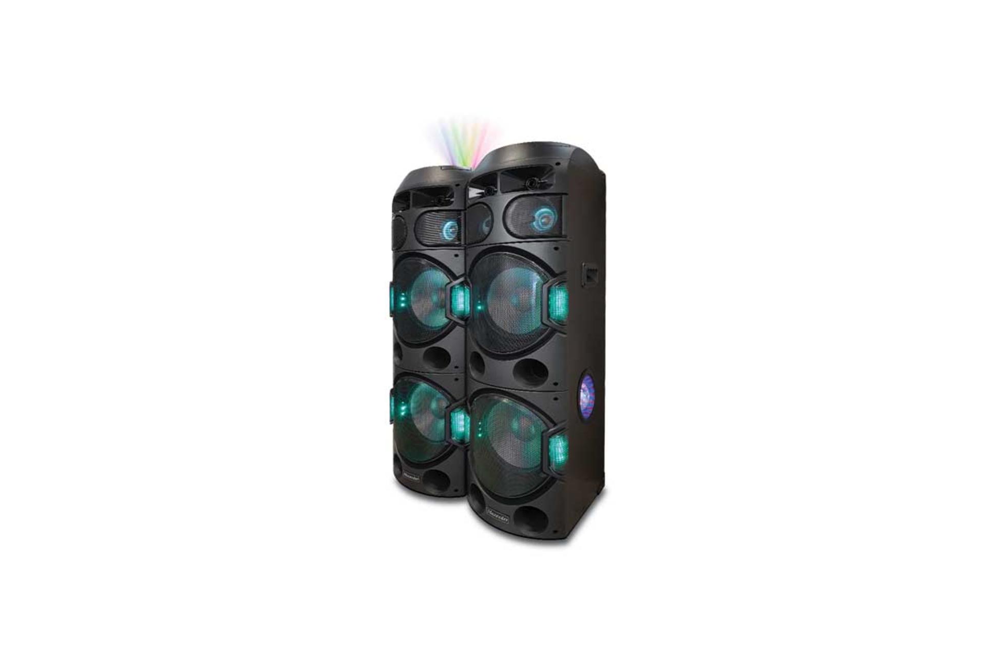 ابعاد و اندازه اسپیکر مکسیدر MX-DJ2122 AL223MP5