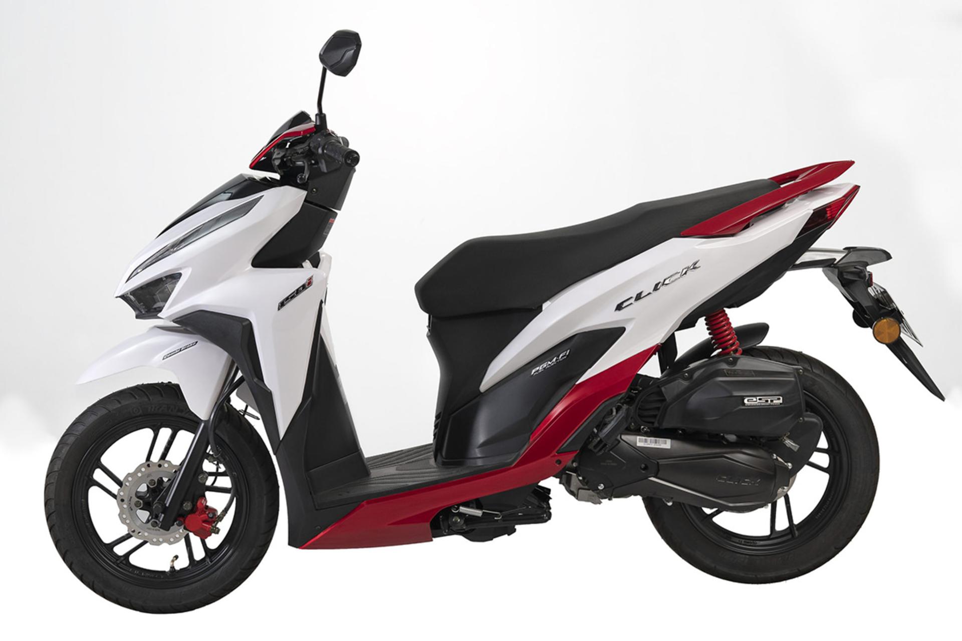 موتورسیکلت کبیر موتور طرح کلیک Kabir Motor CLICK UP 150 نمای جانبی چپ