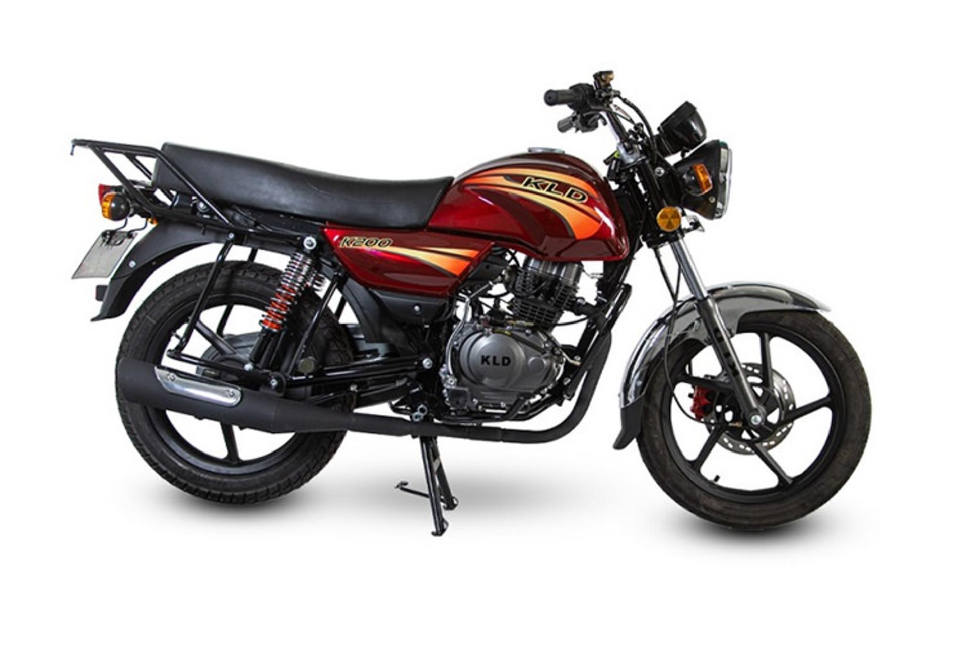 موتورسیکلت کبیر موتور Kabir Motor KLD K200 نمای جانبی راست