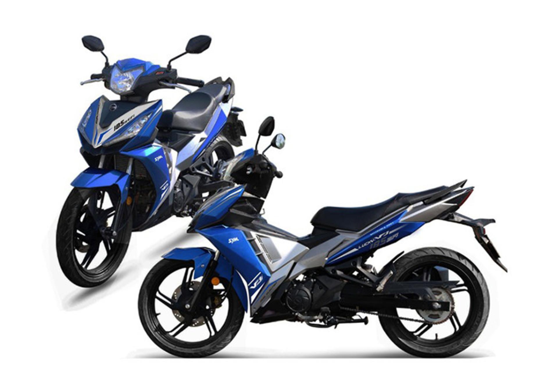 موتورسیکلت اس وای ام SYM Lucky VF3i 185 رنگ آبی