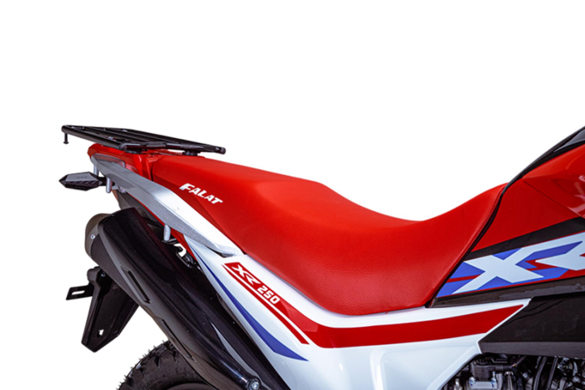 موتورسیکلت همتاز موتور فلات تریل Hamtaz Motor FALAT XR 250 نمای صندلی
