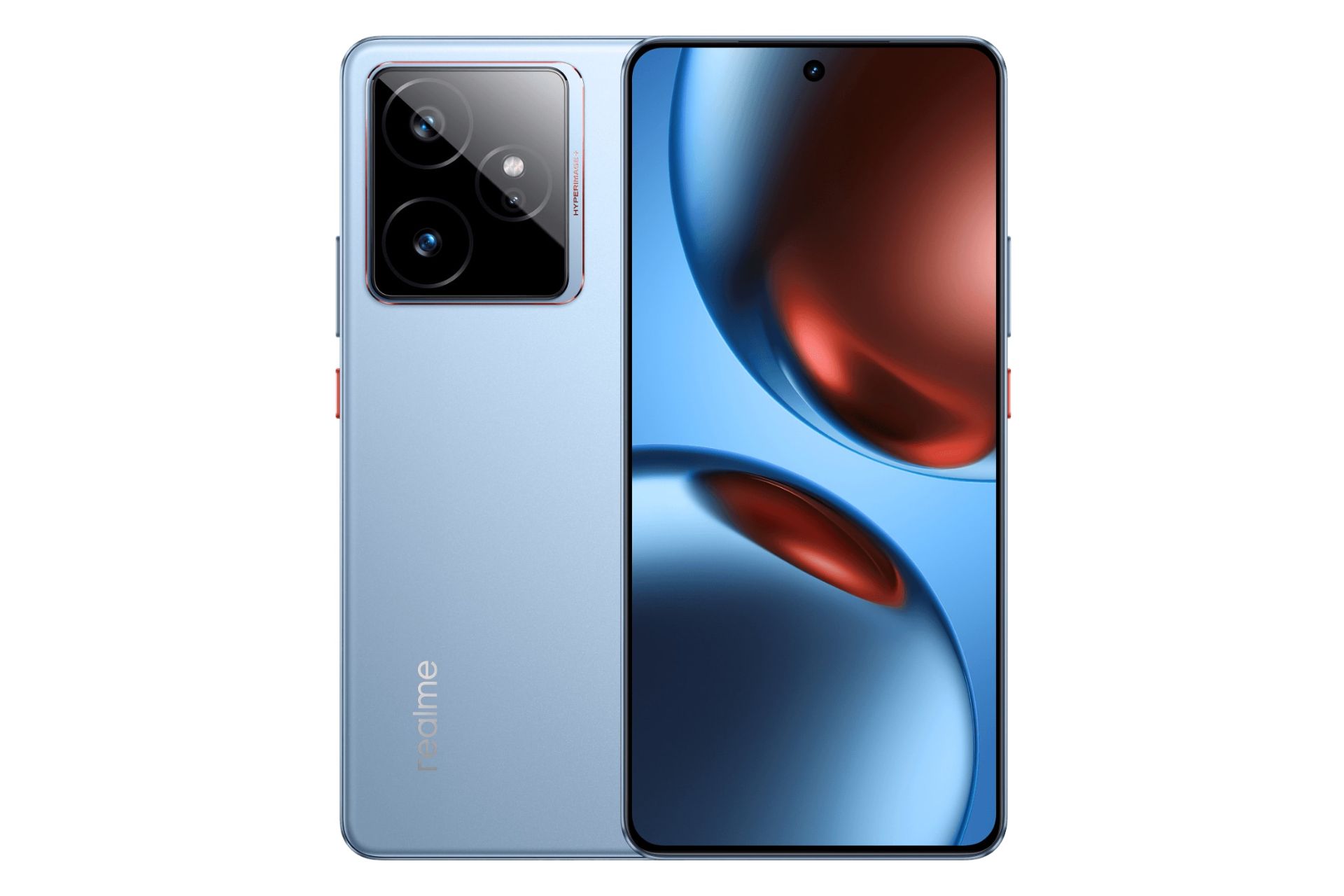 پنل جلو و پشت گوشی موبایل ریلمی GT 7 نسخه گلوبال آبی / Realme GT 7 Global