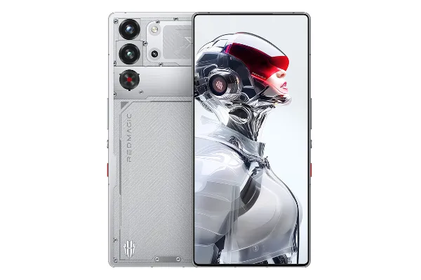 پنل جلو و پشت گوشی موبایل نوبیا رد مجیک 10S پرو پلاس زد تی ای نقره ای / ZTE nubia RedMagic 10SPro Plus