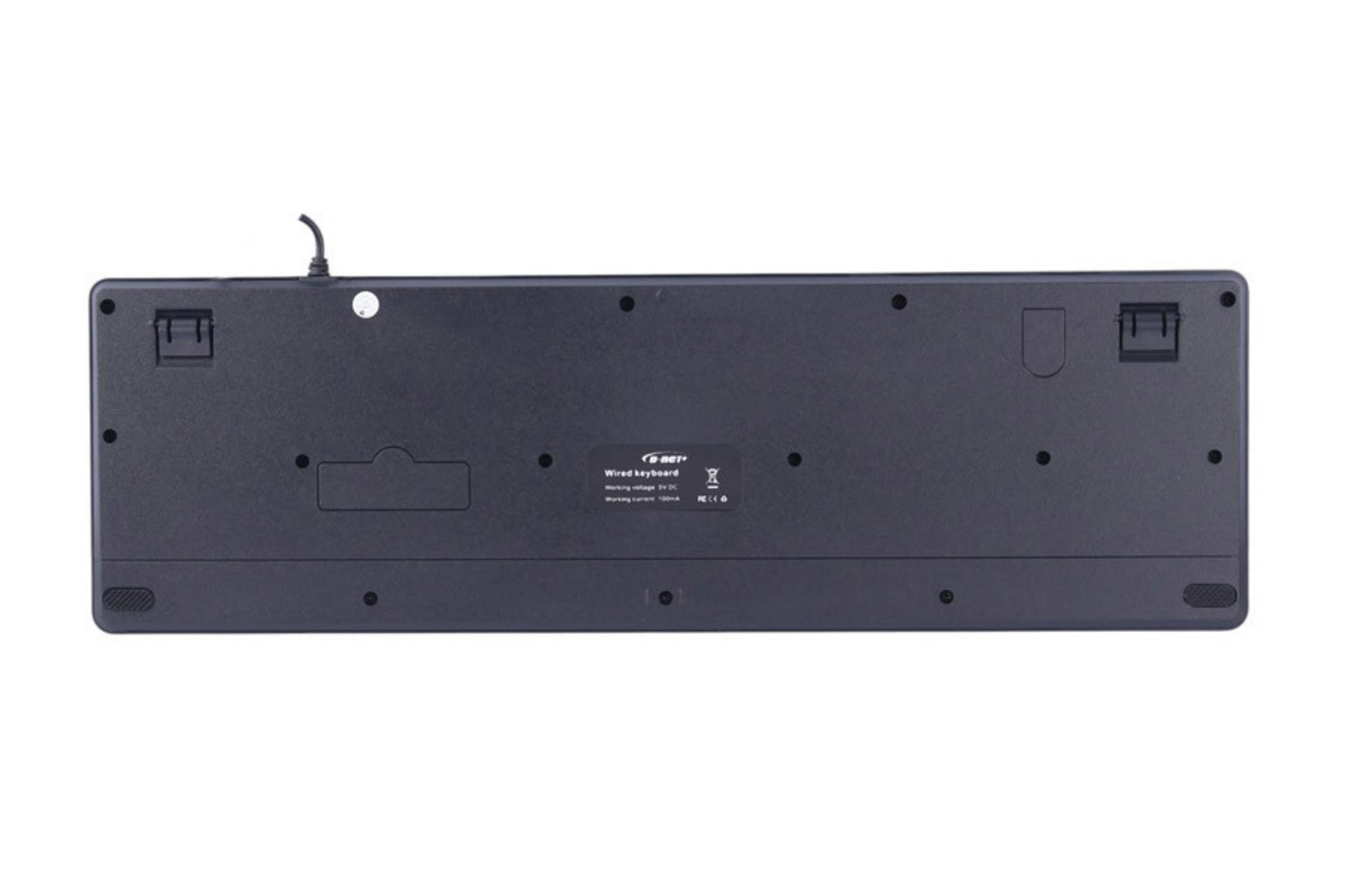 نمای پشت و بدنه کیبورد دی نت DT-992