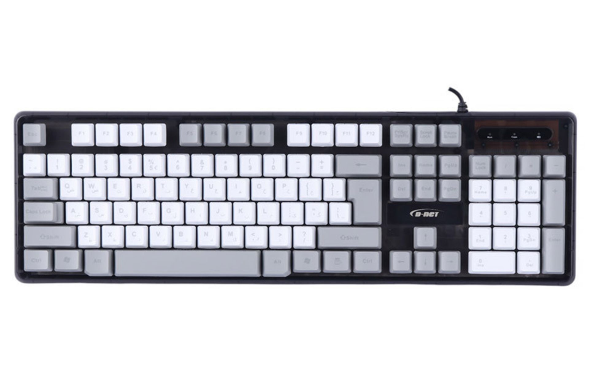کیبورد دی نت DT-992 نمای بالا