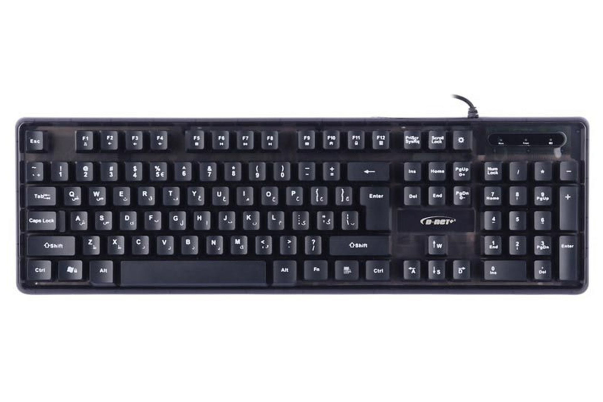 کیبورد دی نت DT-997 نمای بالا