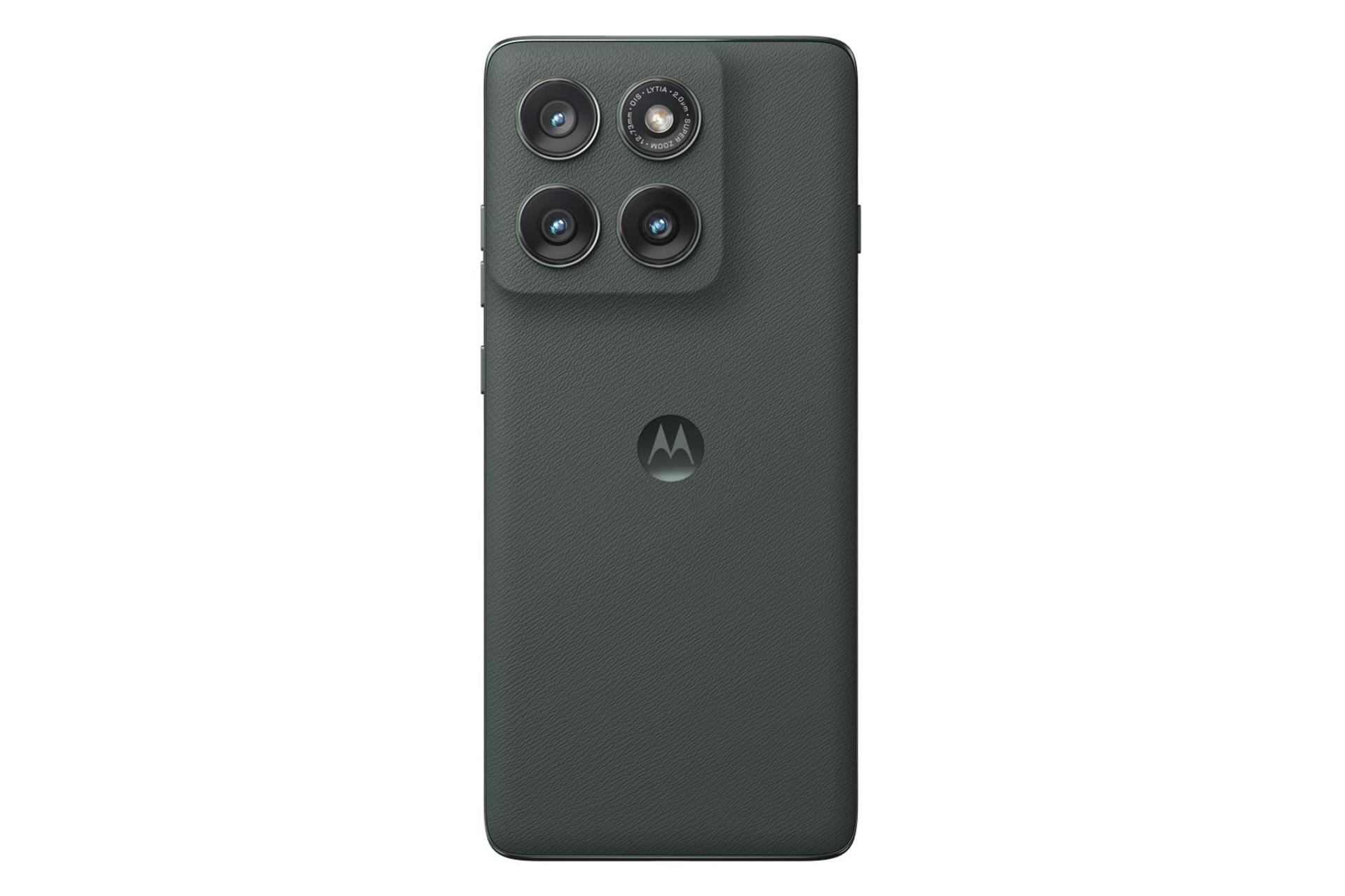چینش دوربین گوشی موبایل موتورولا اج نسخه 2025 سبز تیره / Motorola Edge 2025
