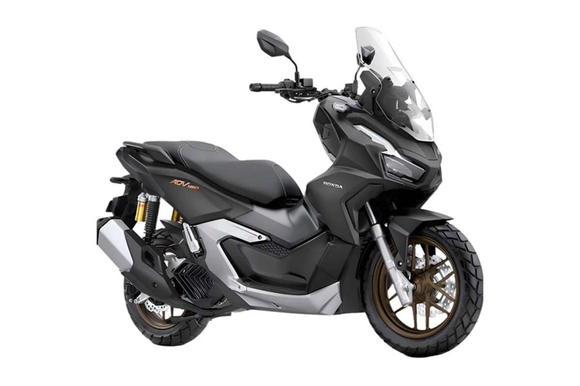 موتورسیکلت هوندا Honda ADV 160 رنگ مشکی