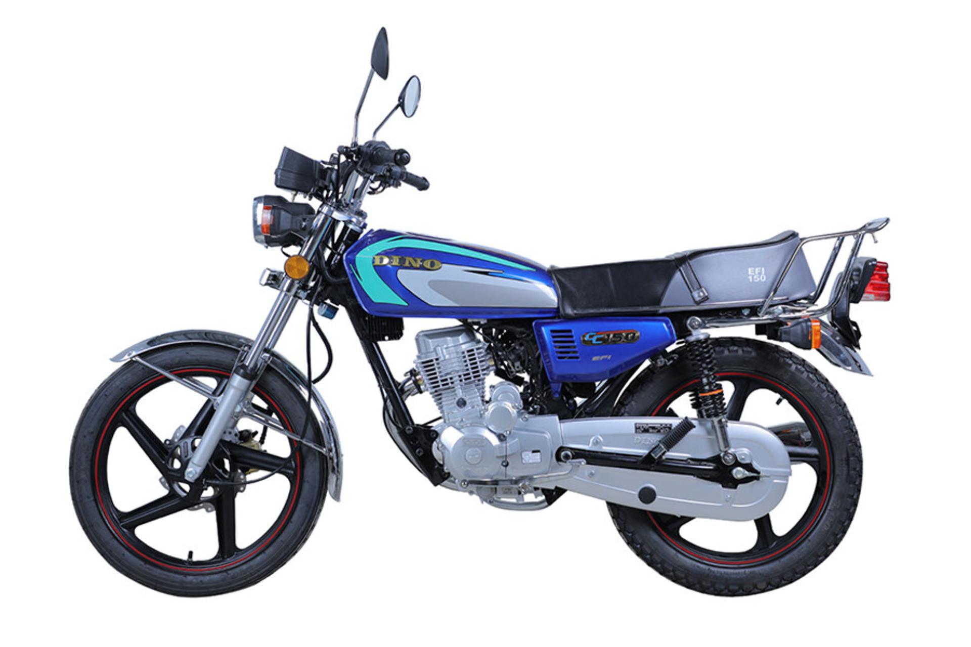 دینو موتور Dino Motor Dino 150 نمای جانبی رنگ آبی