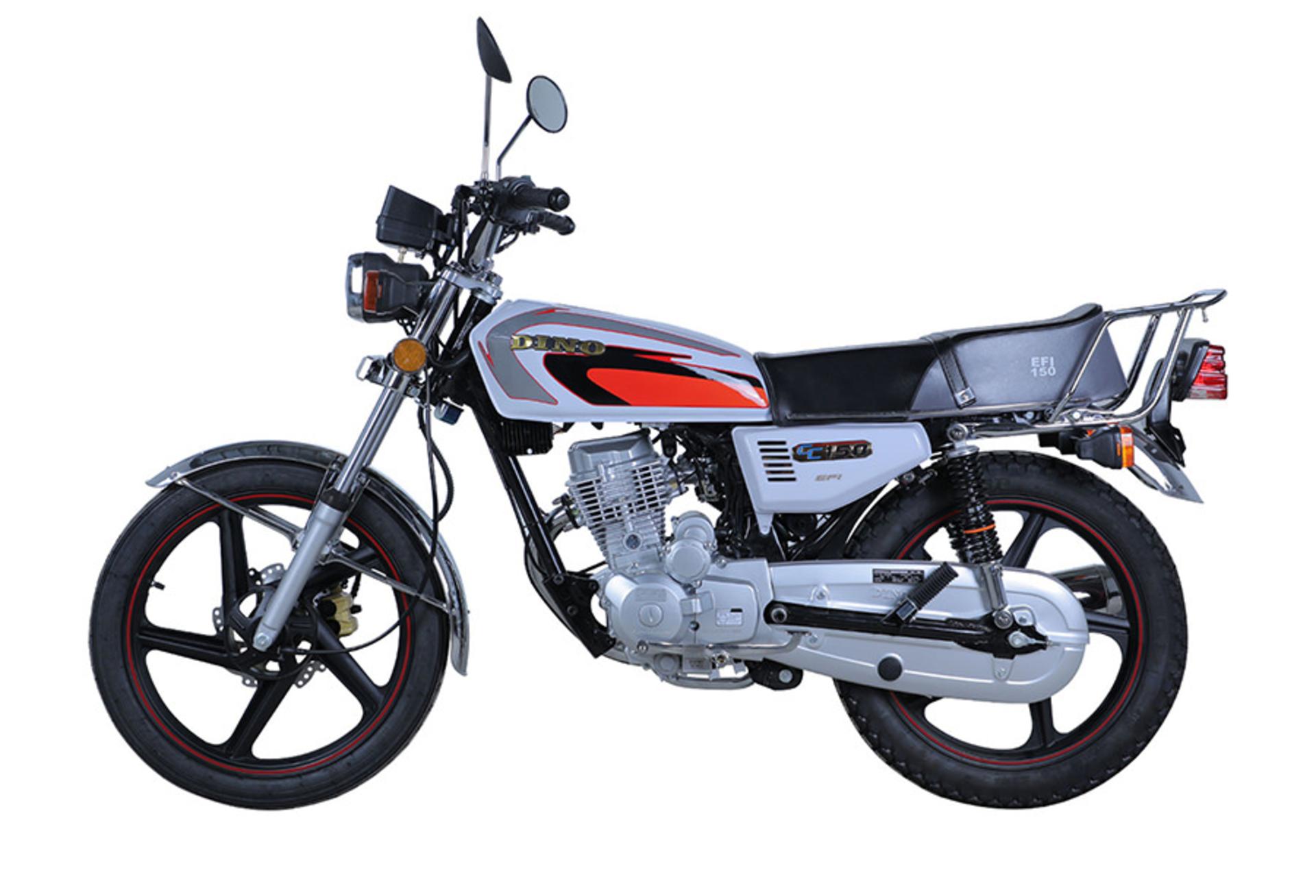 دینو موتور Dino Motor Dino 150 نمای جانبی رنگ خاکستری