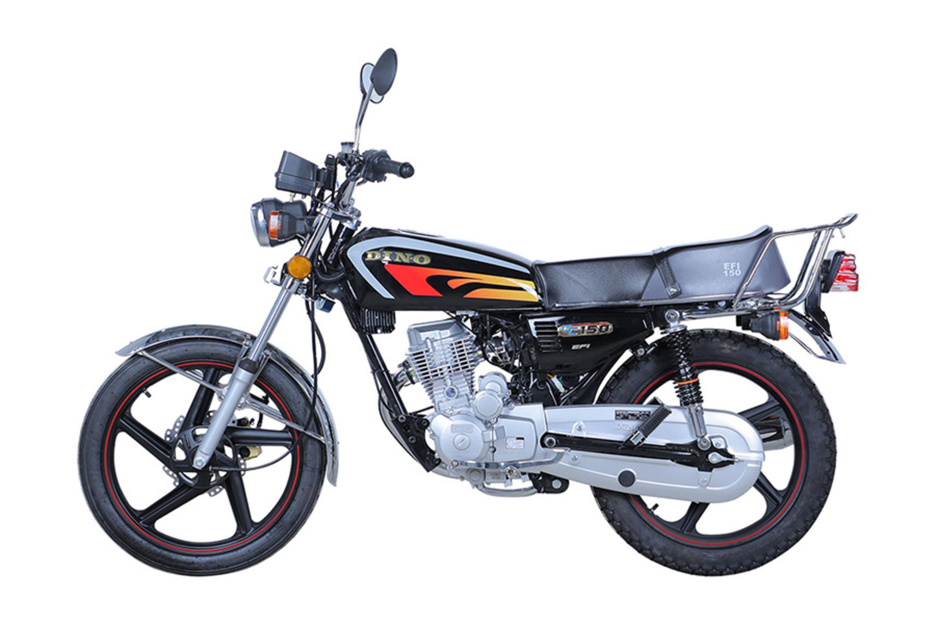 دینو موتور Dino Motor Dino 150 نمای جانبی رنگ مشکی