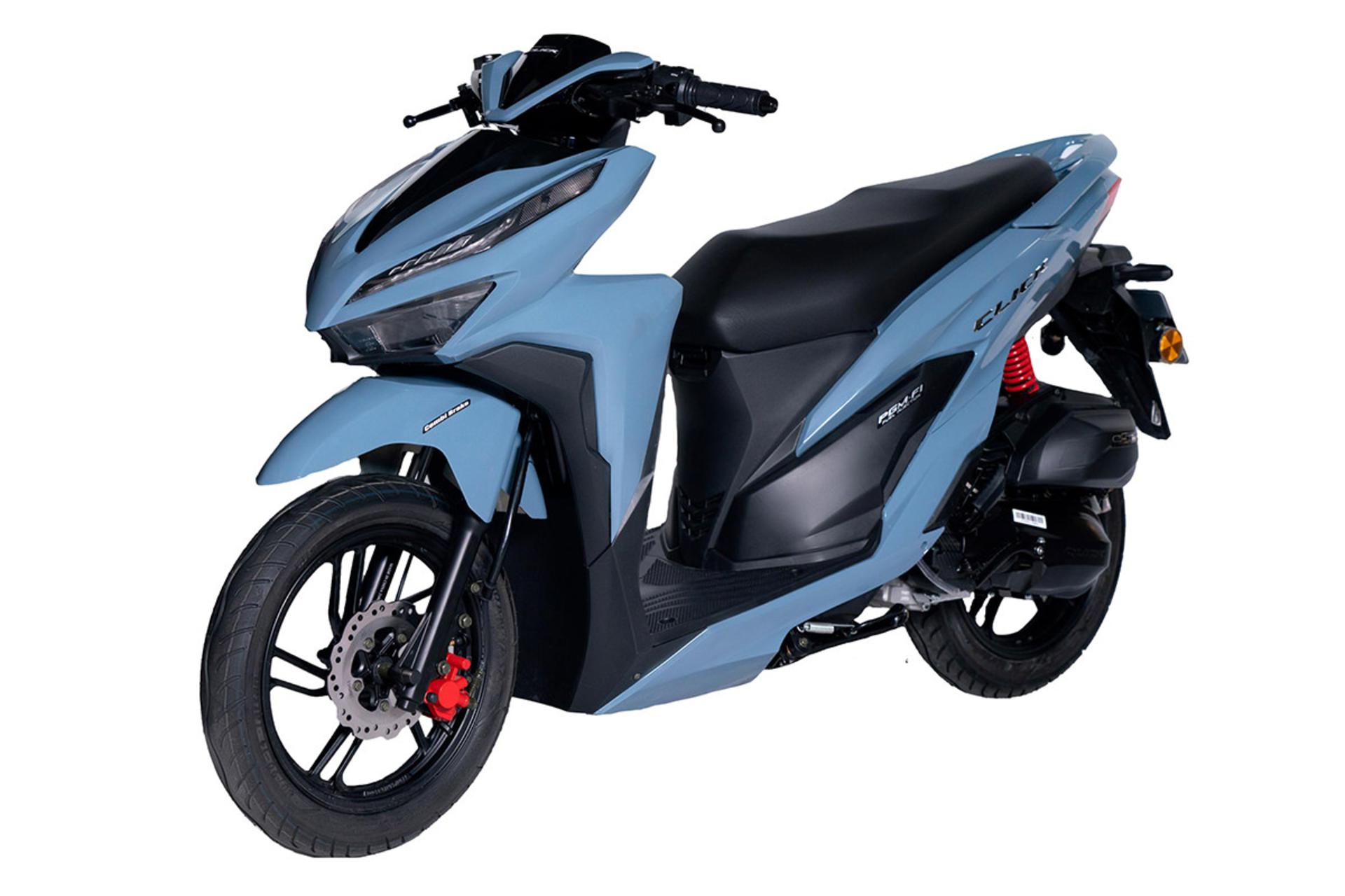 مرجع متخصصين ايران موتورسيكلت كبير موتور طرح كليك Kabir Motor CLICK UP 170 رنگ آبي