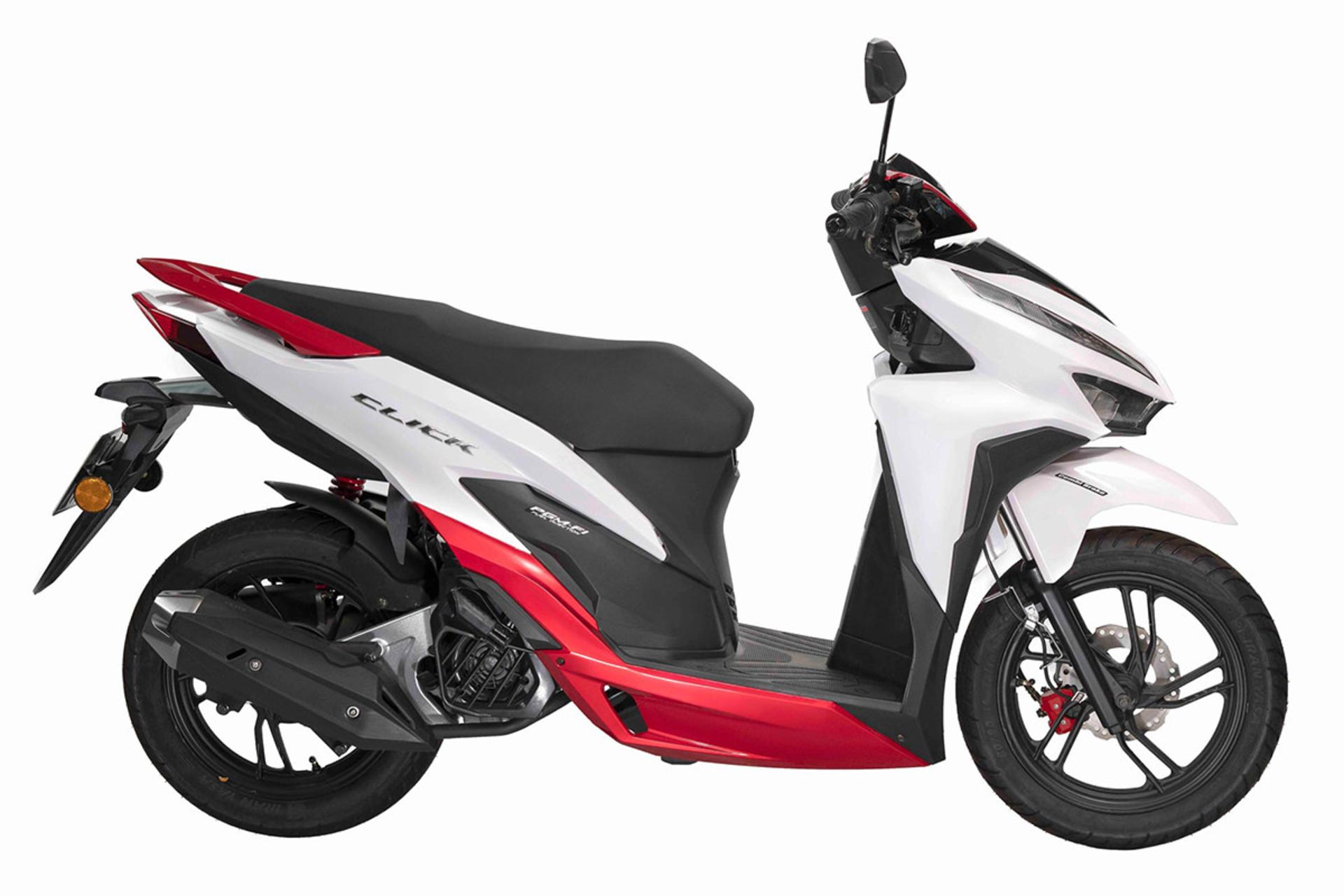 موتورسیکلت کبیر موتور طرح کلیک Kabir Motor CLICK UP 170 نمای جانبی