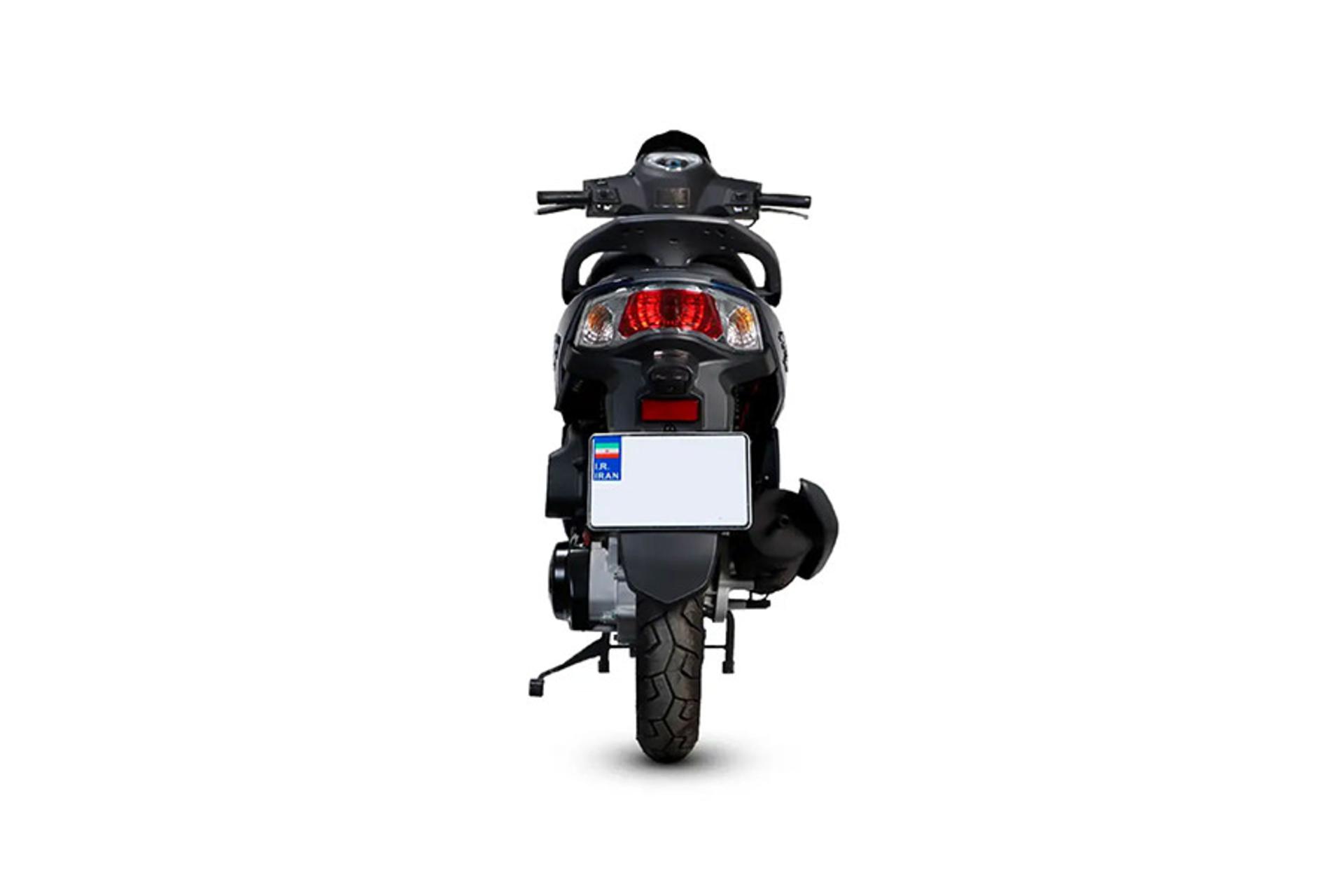 موتورسیکلت اس وای ام گلکسی SYM Galaxy SF180 نمای پشت