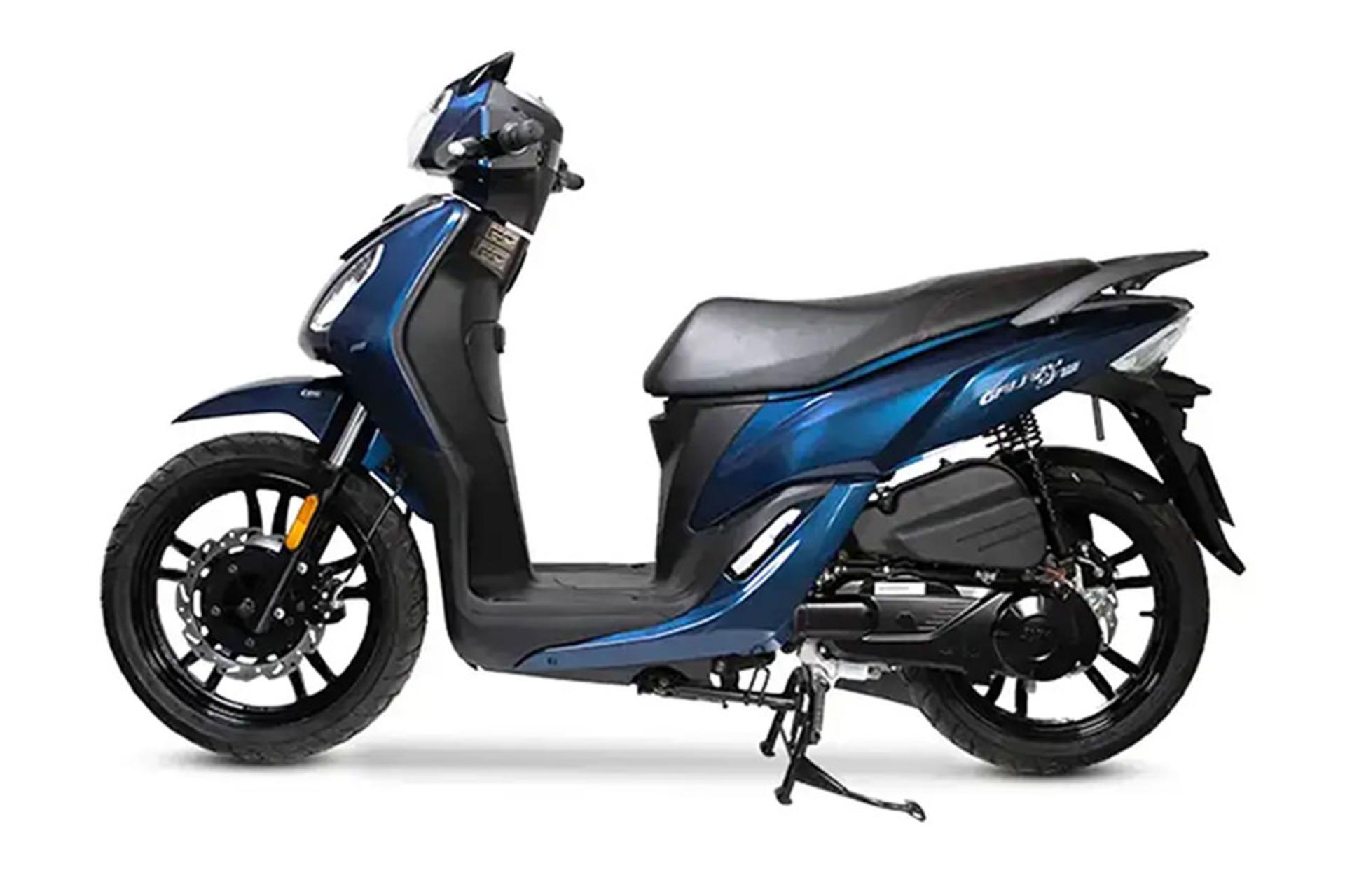 موتورسیکلت اس وای ام گلکسی SYM Galaxy SF180 نمای جانبی