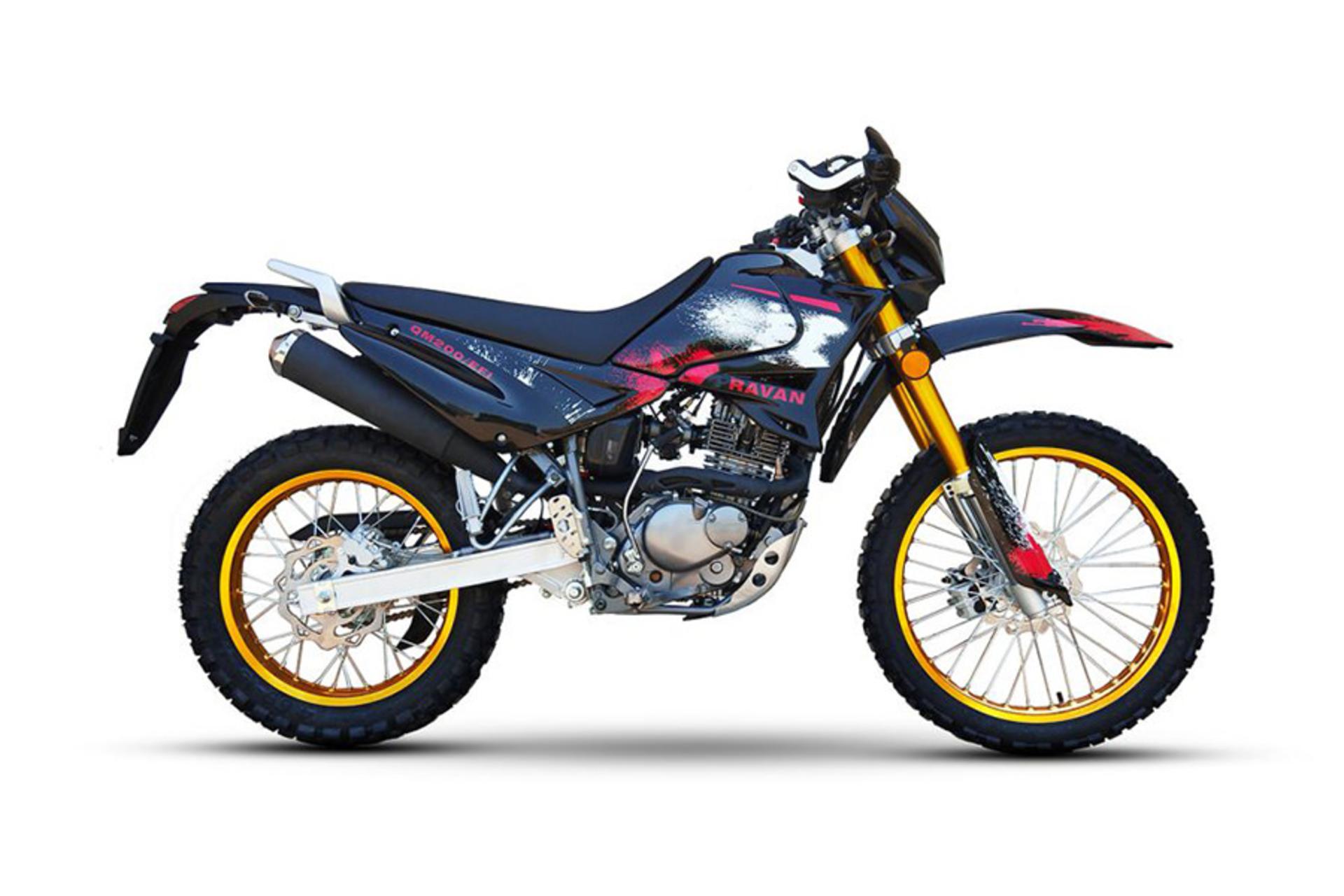 موتورسیکلت روان سیکلت Ravan Cyclet QM-200 رنگ مشکی