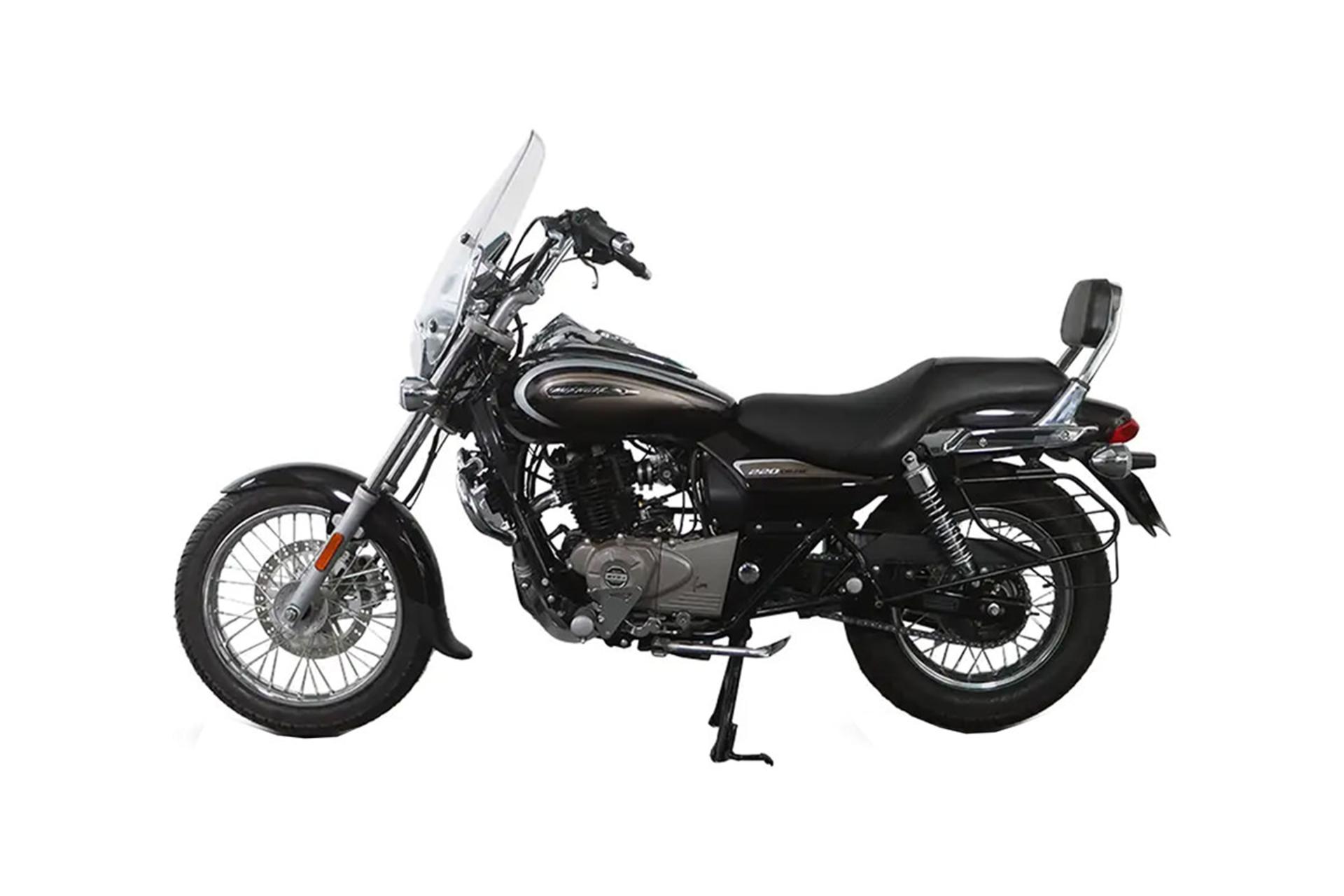 موتورسیکلت باجاج Bajaj Avenger 220 نمای جانبی چپ