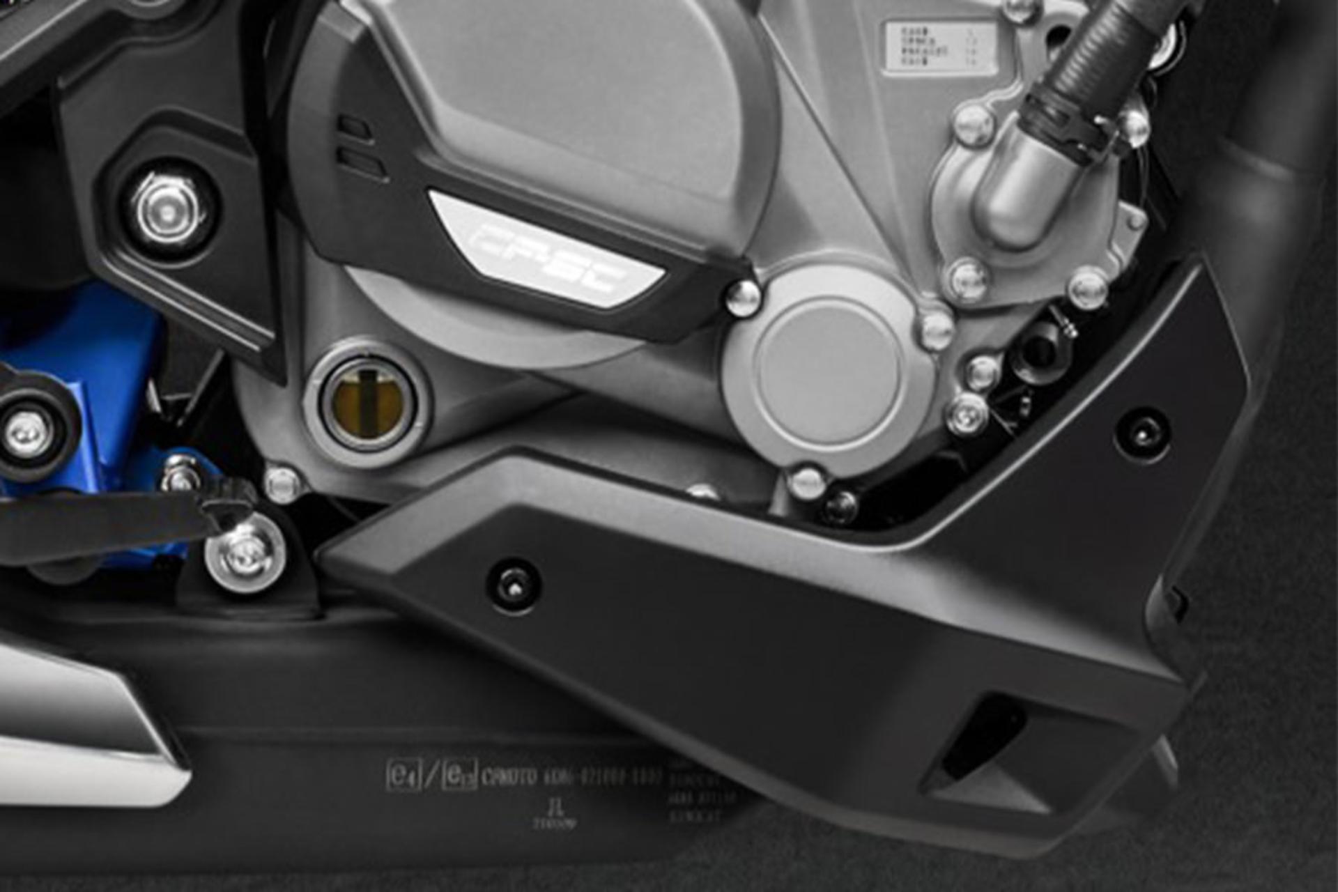 موتورسیکلت سی اف موتو CF MOTO 250NK نمای پیشرانه