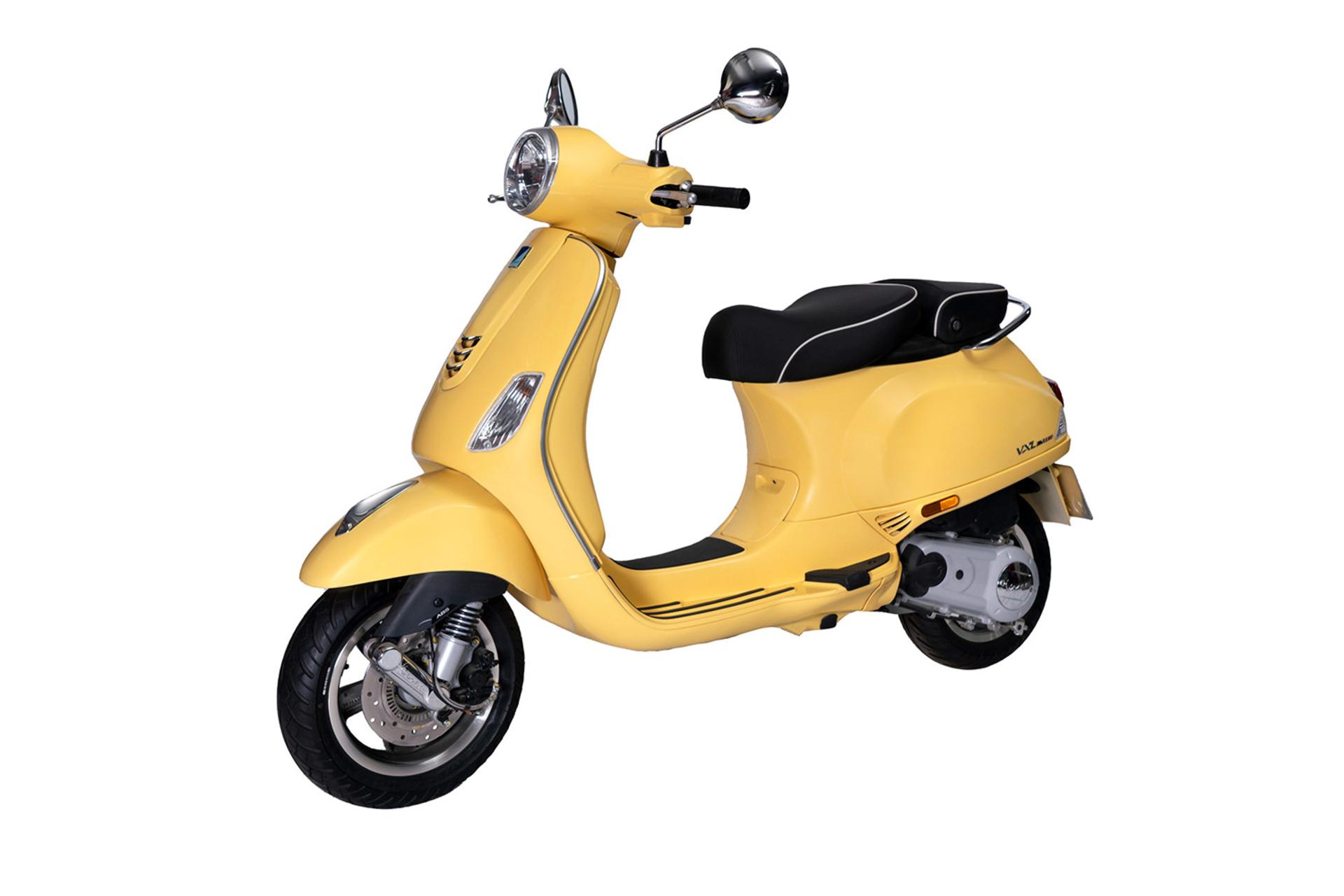 موتورسیکلت کیبر موتور وسپا Kabir Motor VESPA VXL 150 رنگ زرد
