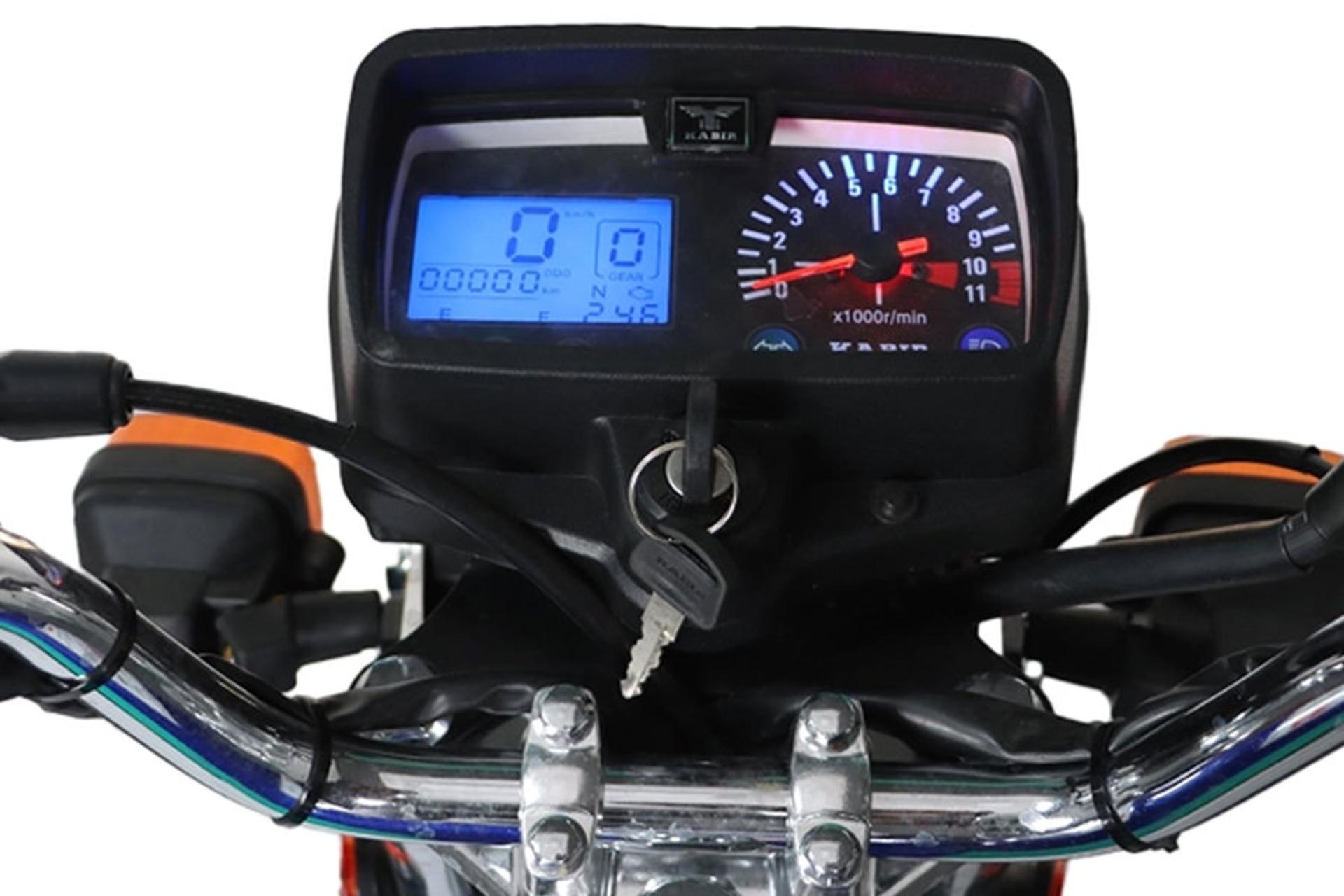 موتورسیکلت کبیر موتور Kabir Motor KABIR 150 نمای سرعت سنج و کیلومترشمار