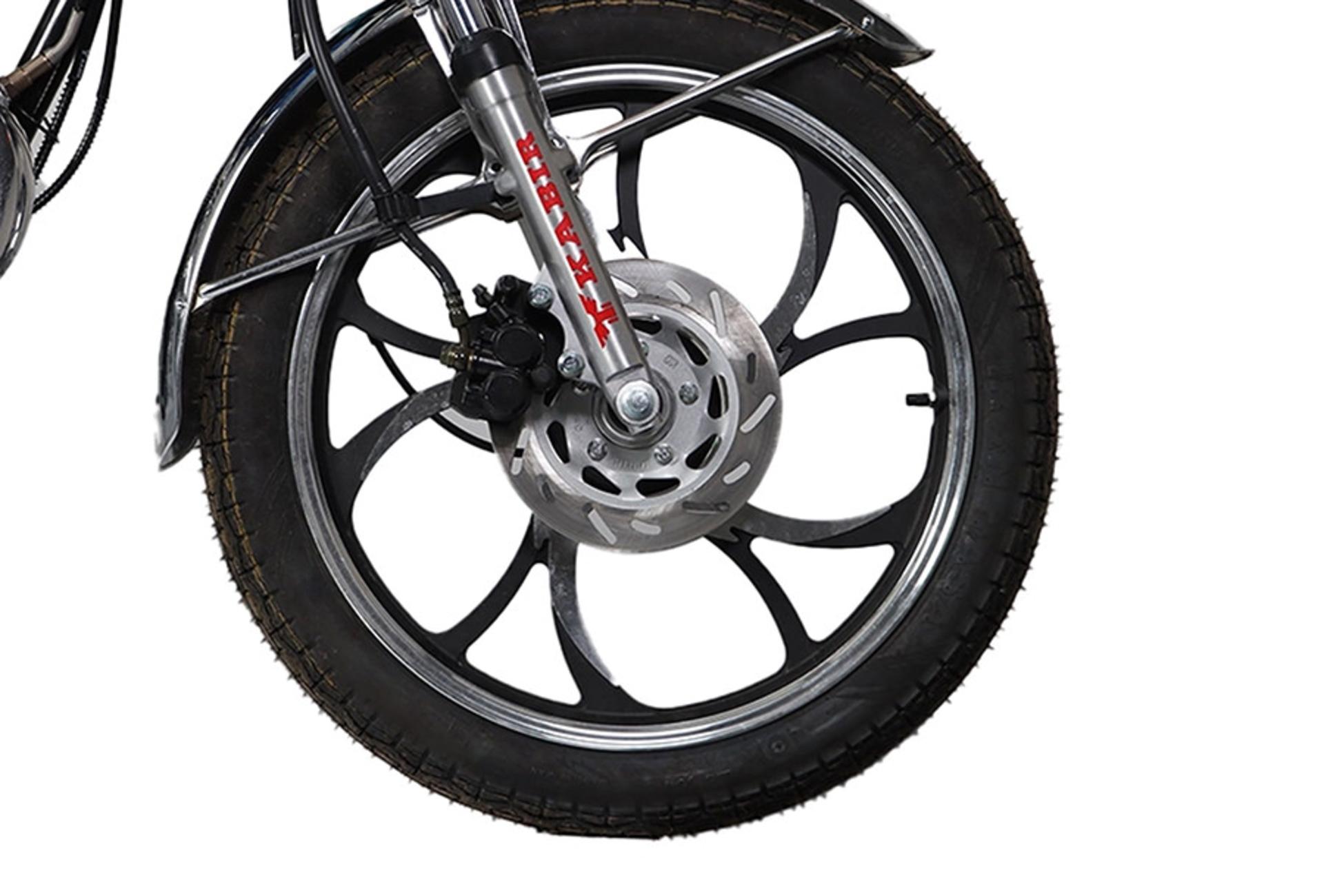 موتورسیکلت کبیر موتور Kabir Motor KABIR 150 نمای چرخ جلو